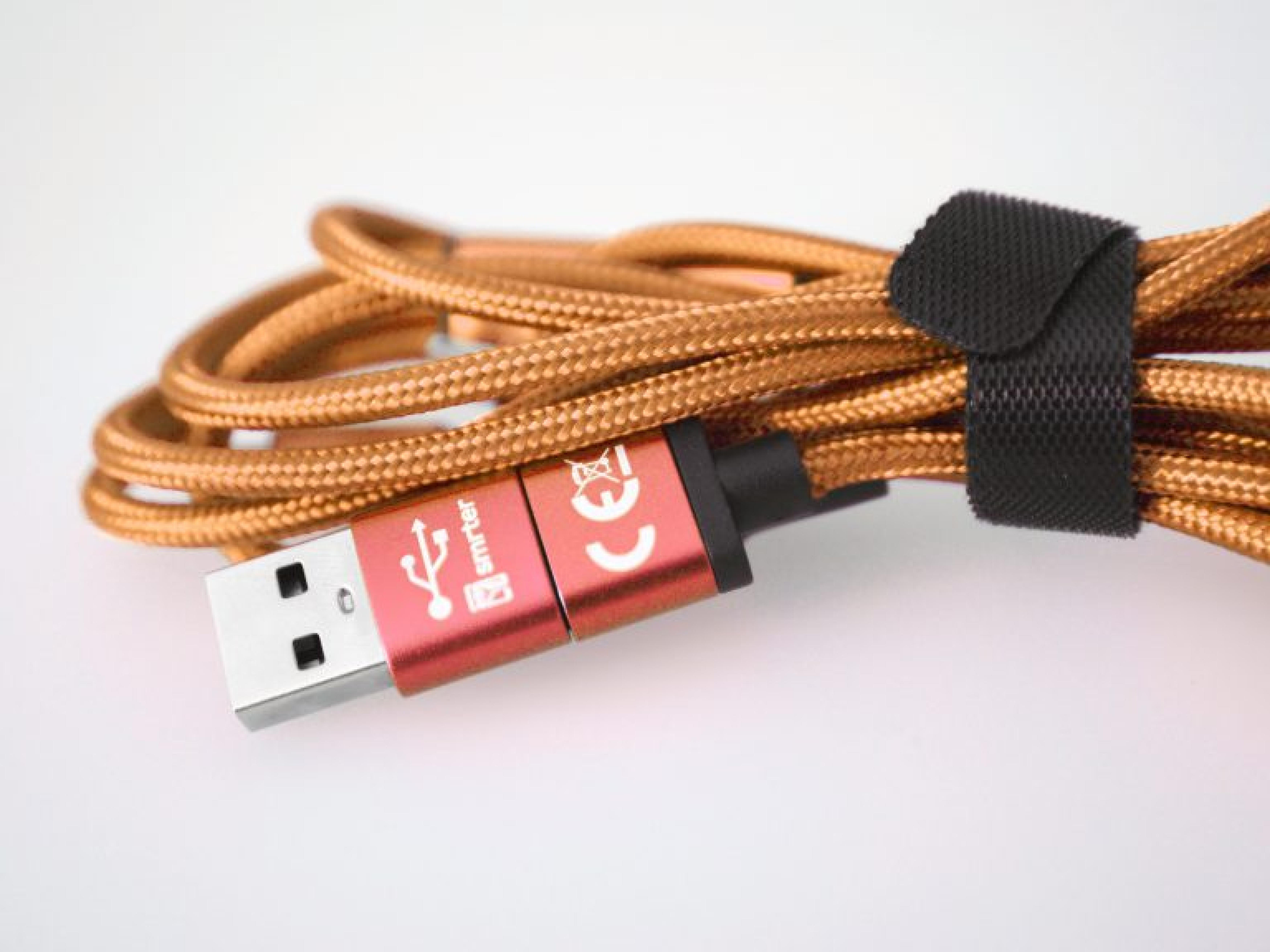 smrter Hydra ULTRA 5in1 Nylon-Ladekabel, 120cm, orange retail