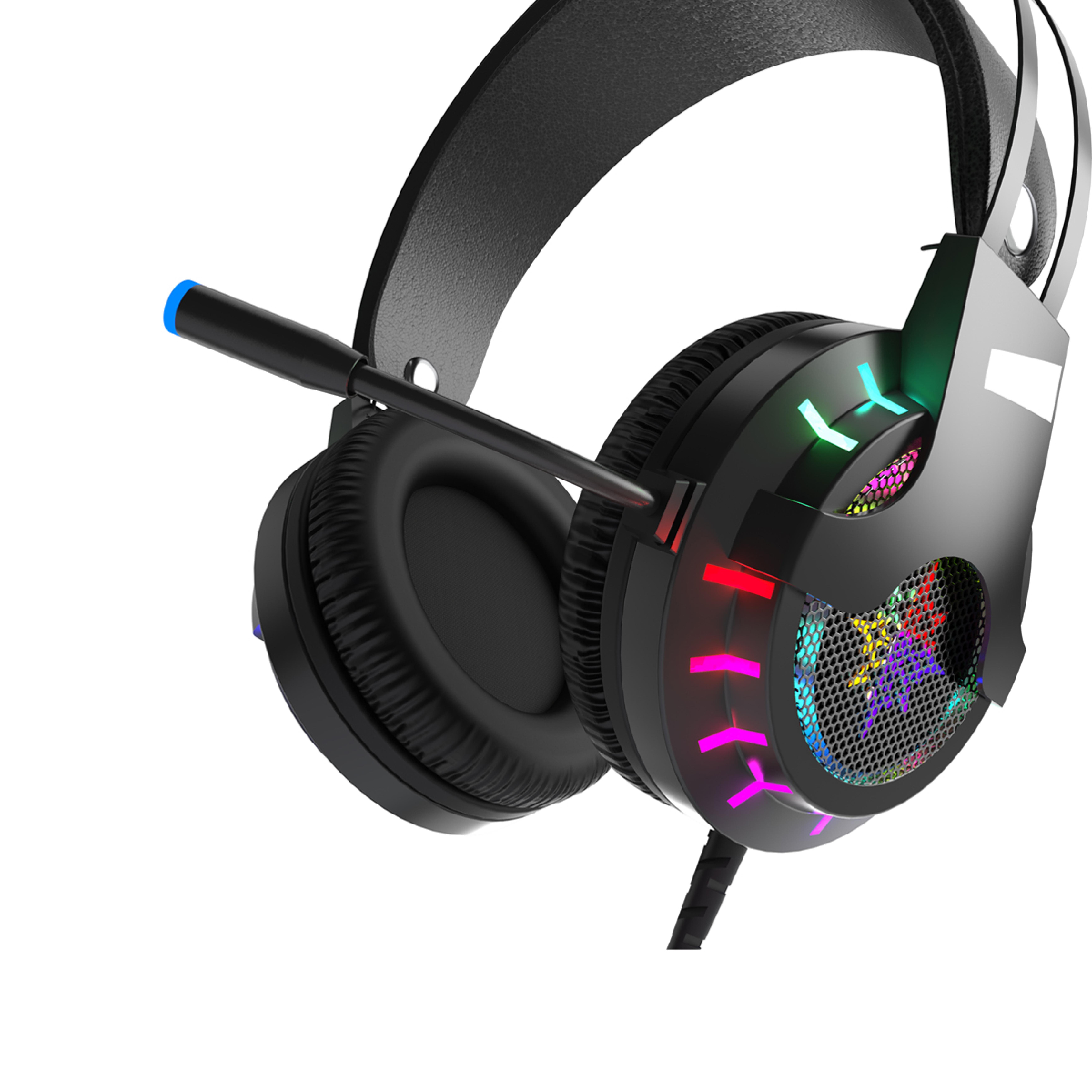 INCA Gaming Headset 7.1, USB, Vibration, RGB-LED retail