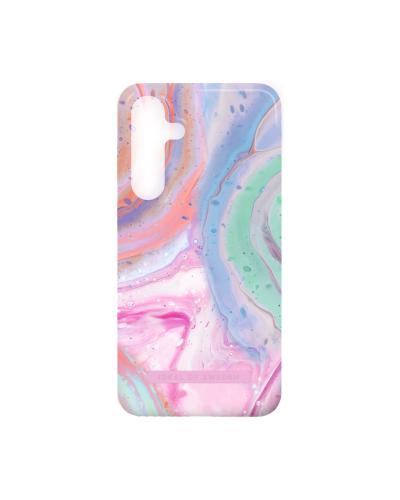 IDEAL OF SWEDEN Galaxy S25 Printed Case MagSafe Pastel Marble
