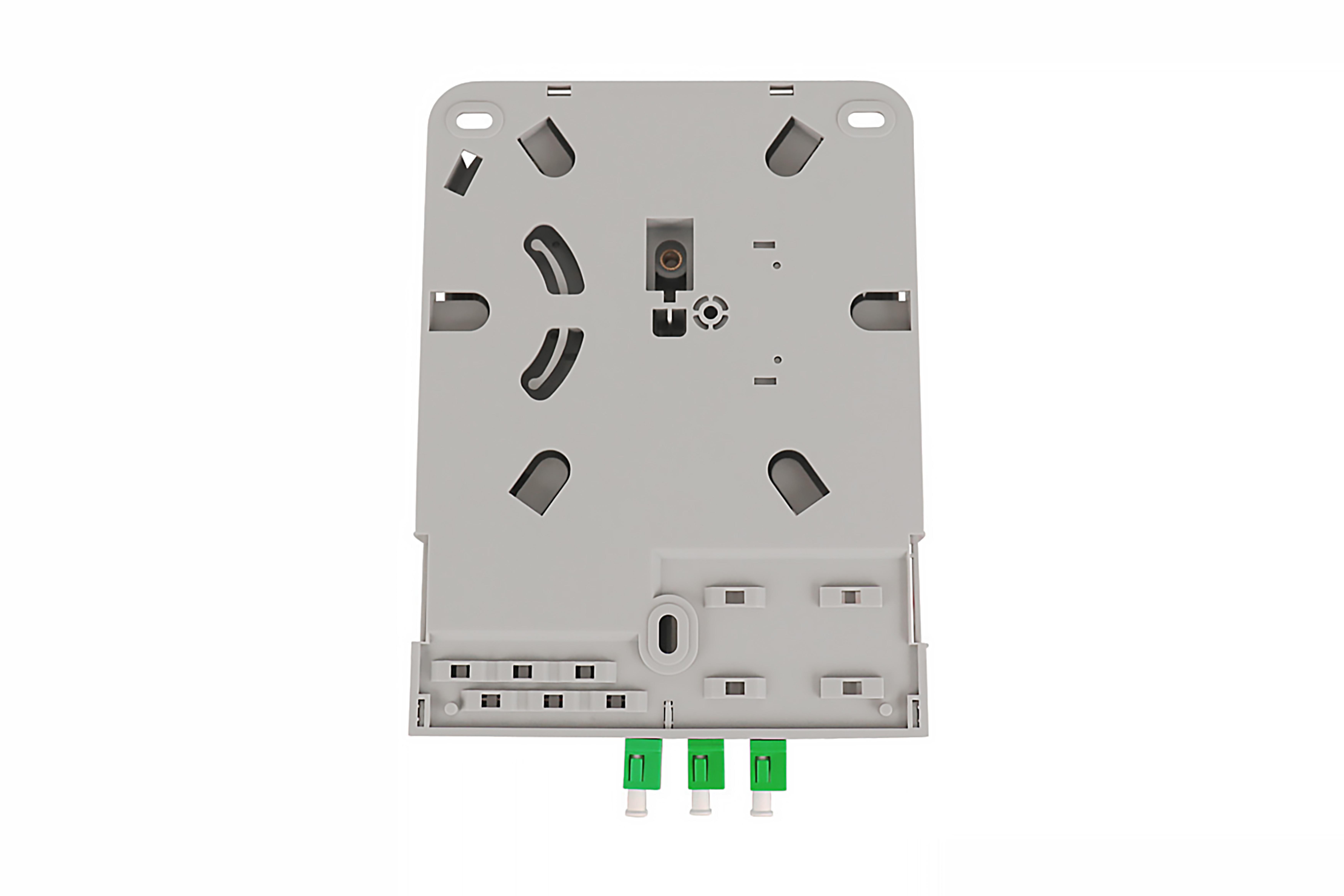 DIGITUS FTTH Hausuebergabepunkt, 3xLC/APC, Duplex