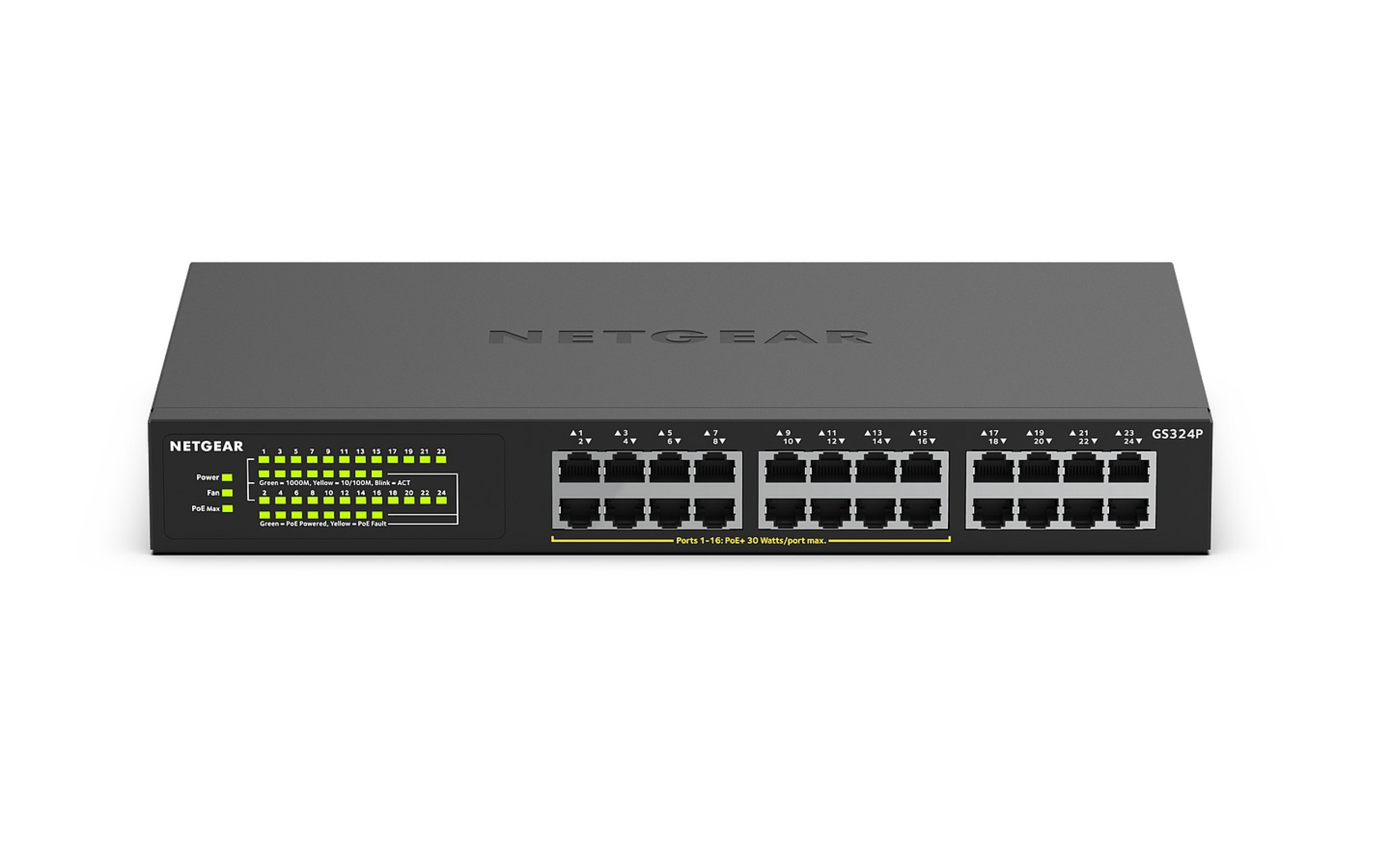 NETGEAR 24-Port GB Ethernet unmanaged PoE + Switch