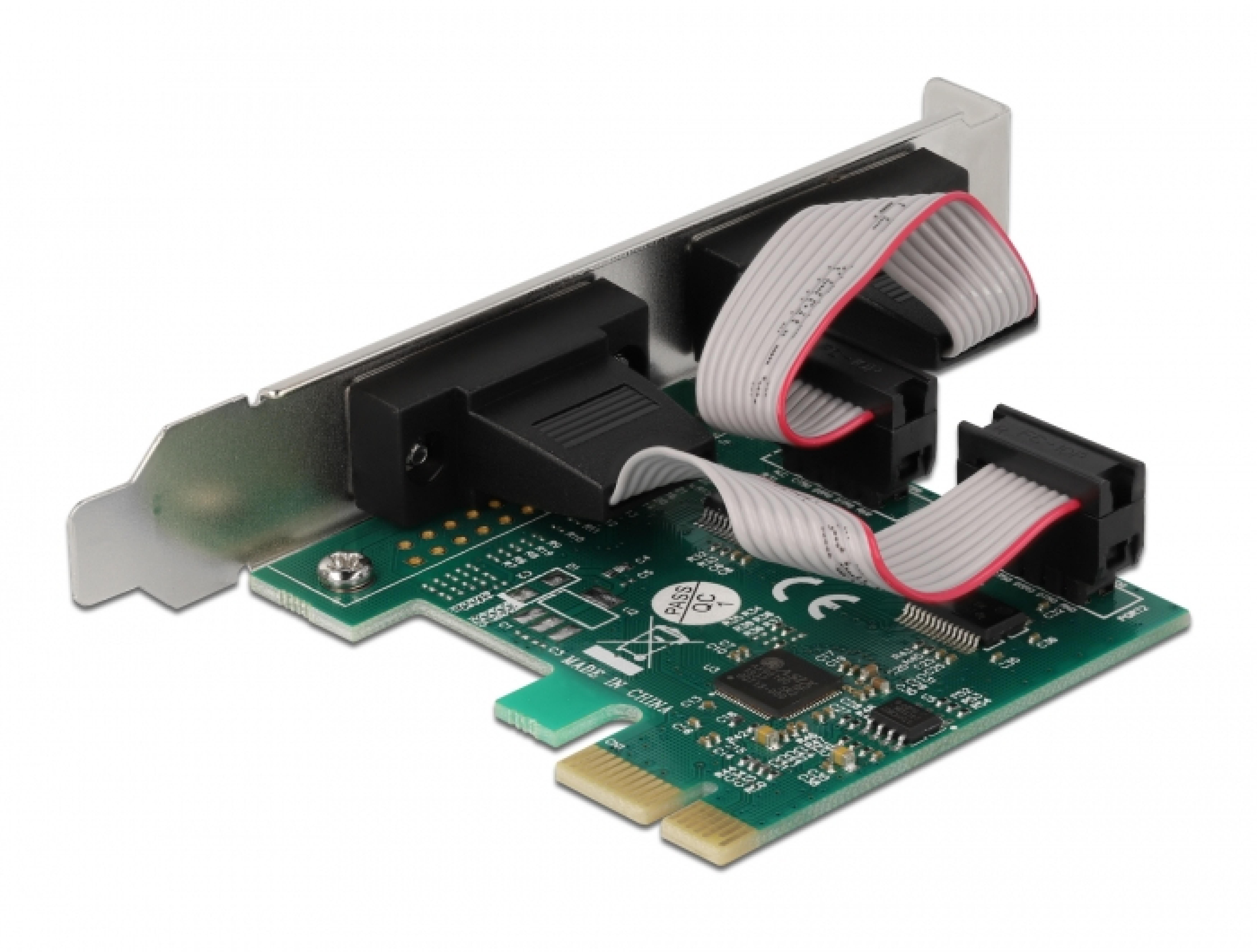 DELOCK PCI Express x1 Karte zu 2 x Seriell RS-232