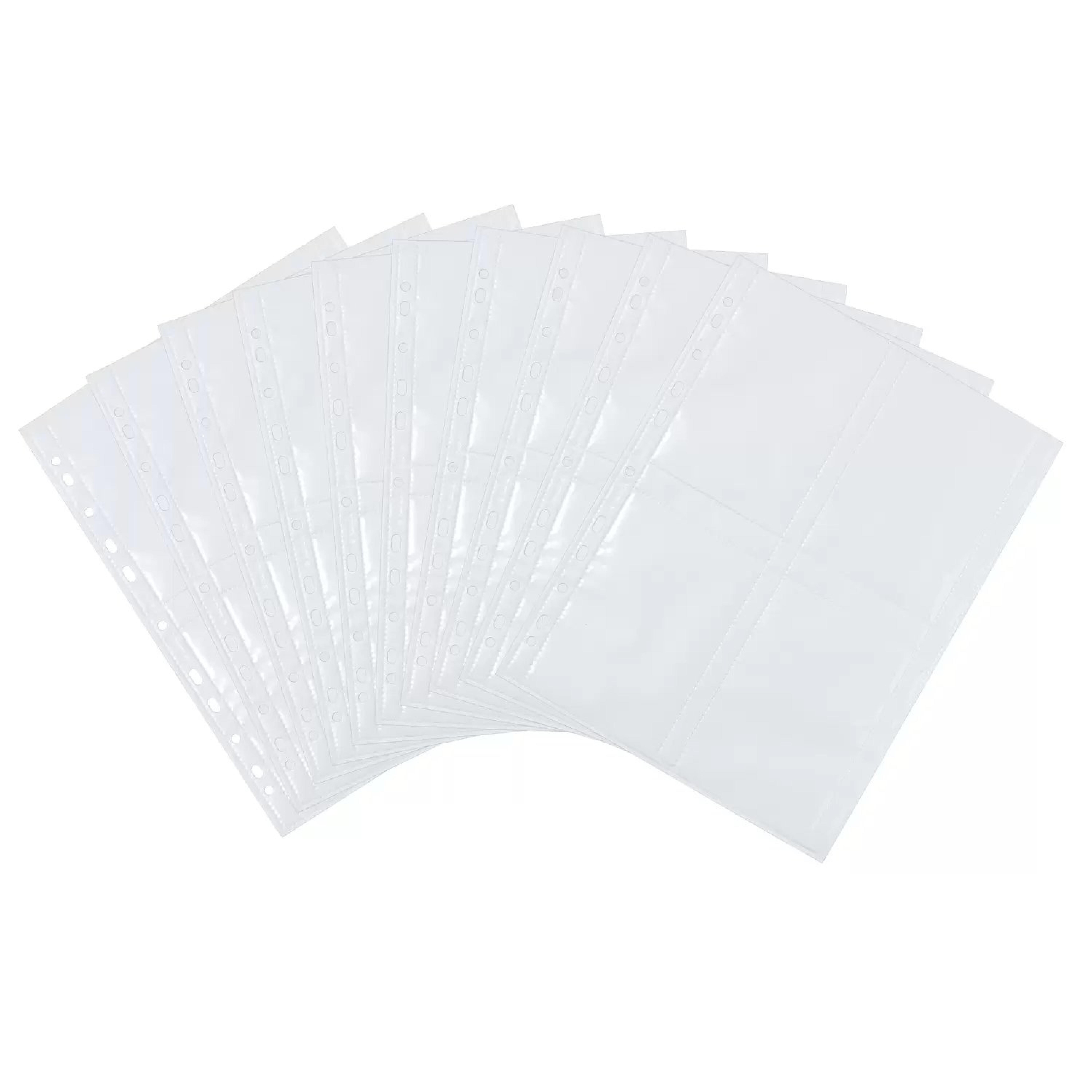 HERMA Fotosichthuellen 90 x 130 mm hoch weiss 250 Huellen