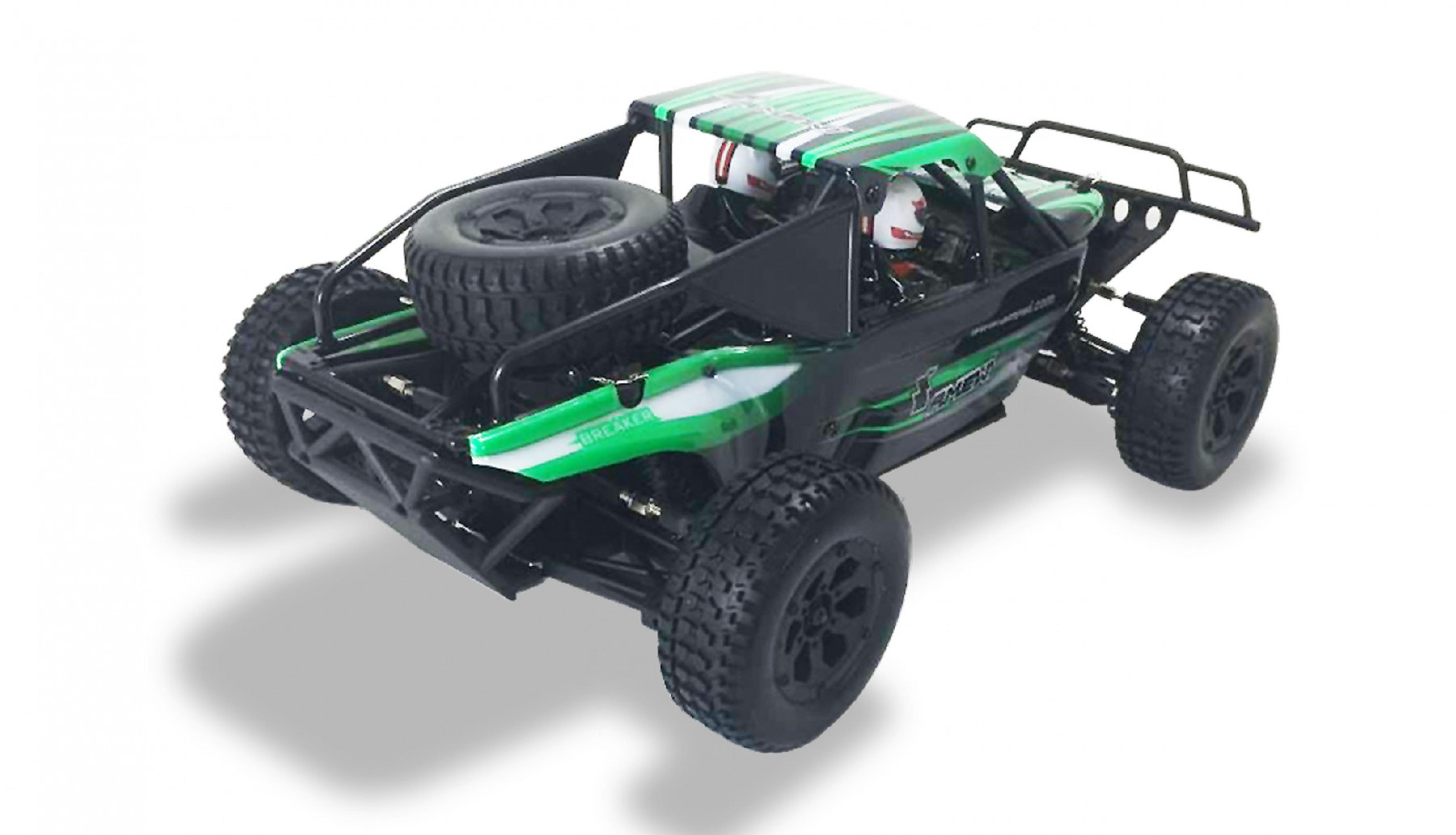 Amewi RC Buggy Dune Breaker 4WD 1:10 RTR schwarz/gruen /14+