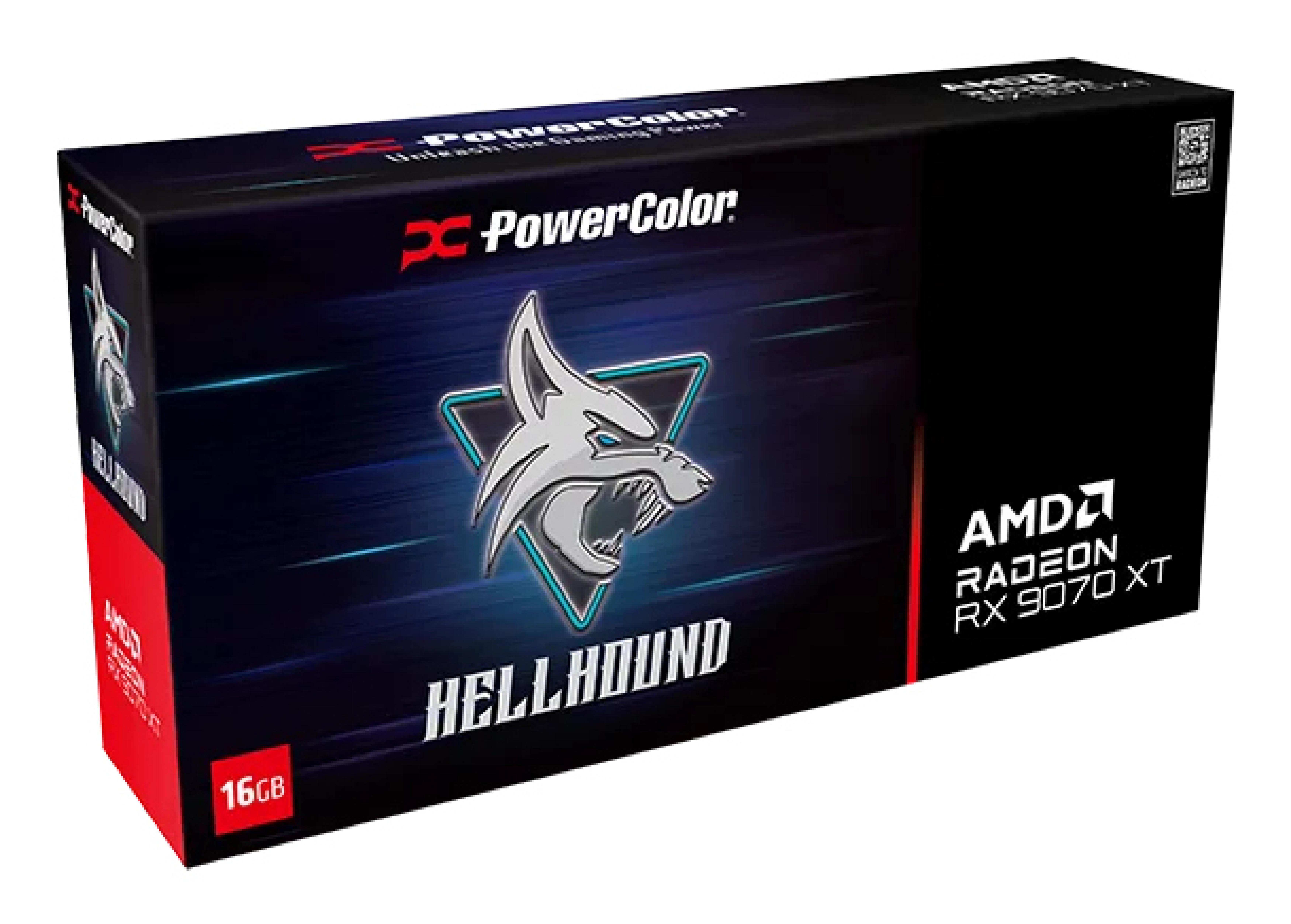 Powercolor Radeon RX9070XT Hellhound OC 16GB