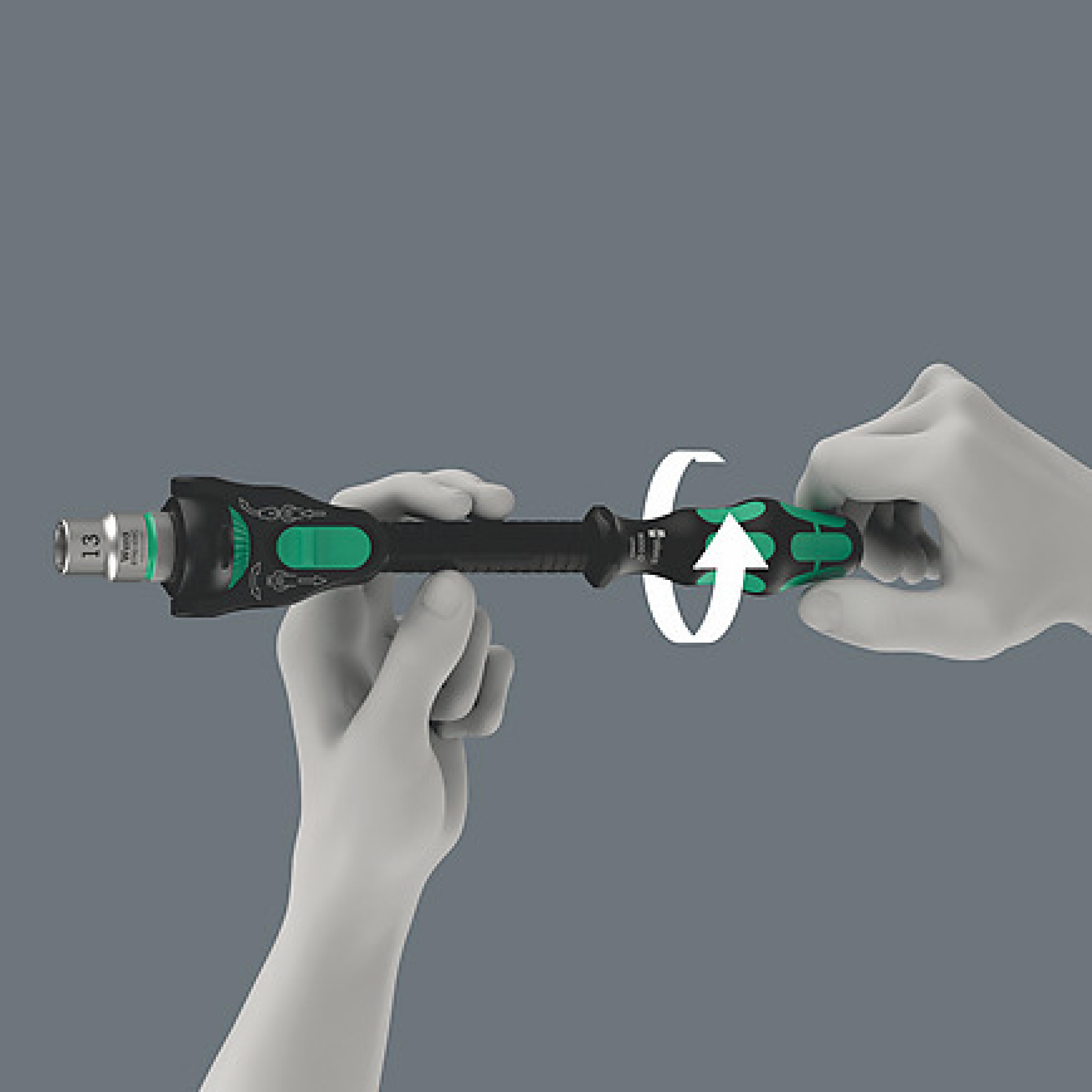 Wera 8000C Limited Edition Zyklop Speedknarre m 1/2" Antrieb