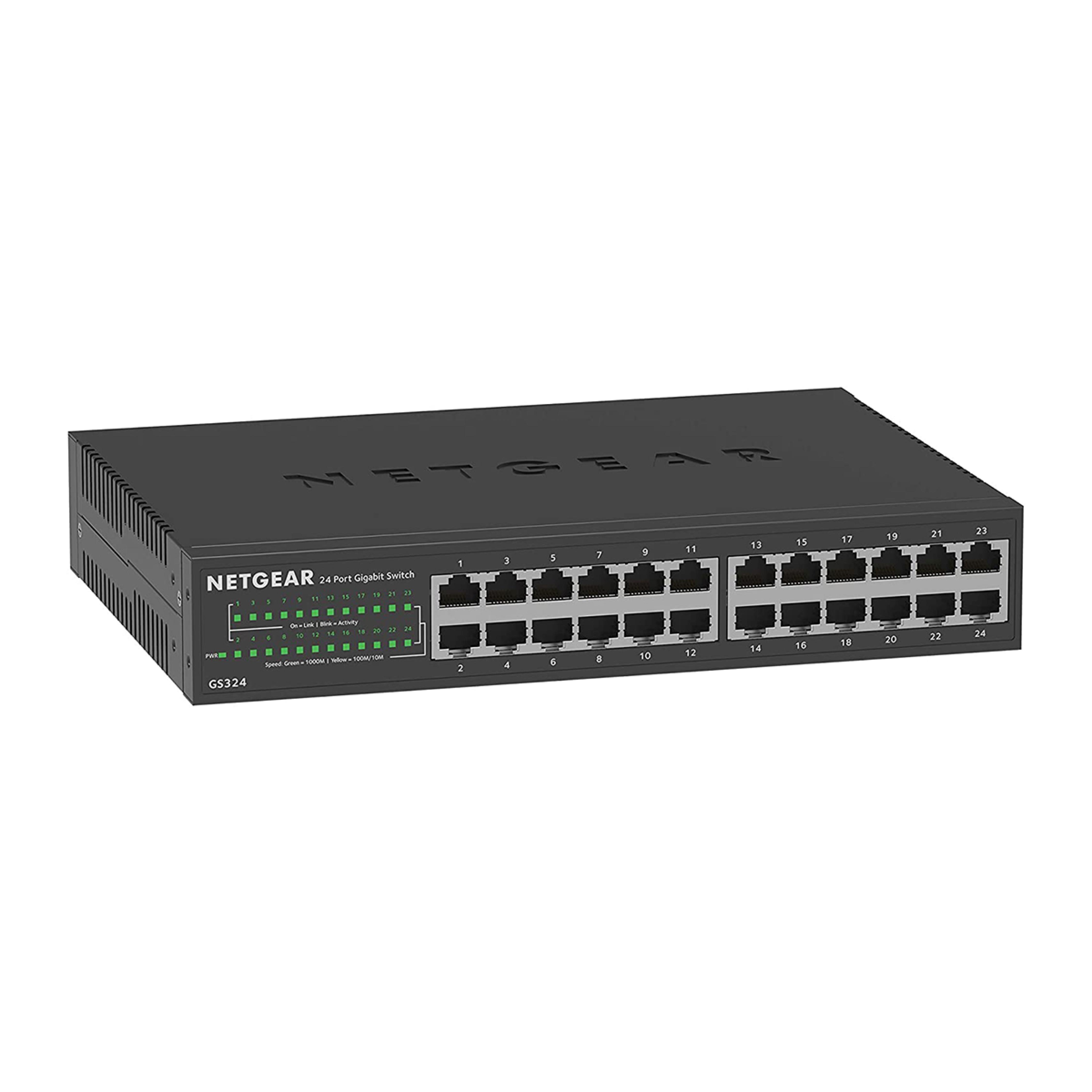 NETGEAR 24PT GE UNMANAGED SWITCH (GS324)