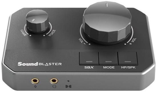 CREATIVE Sound Blaster G8 32-Bit USB Gaming und Streaming DAC