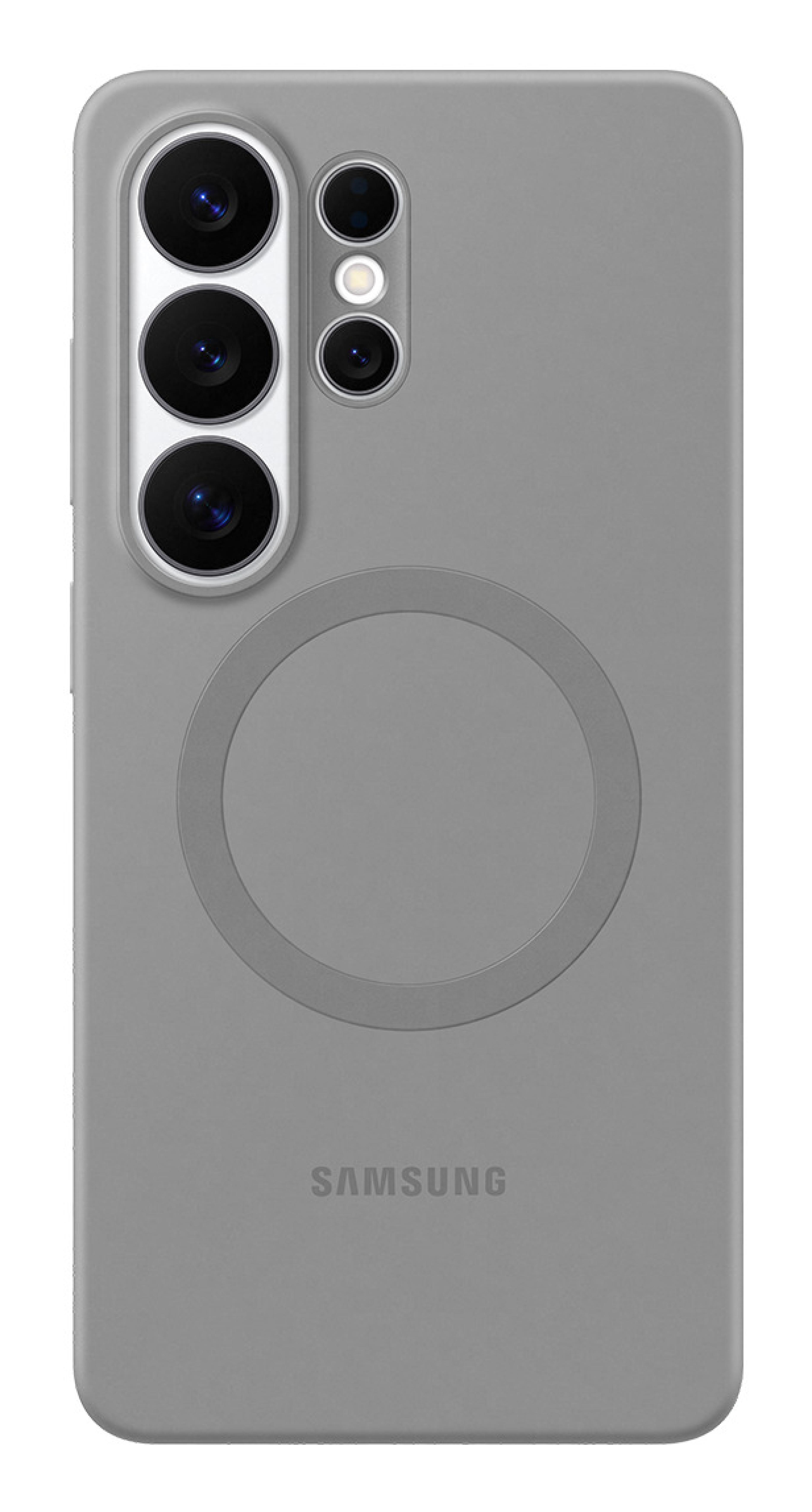 Samsung Smartphone Silicon Magnet Case Grey for S26 Ultra