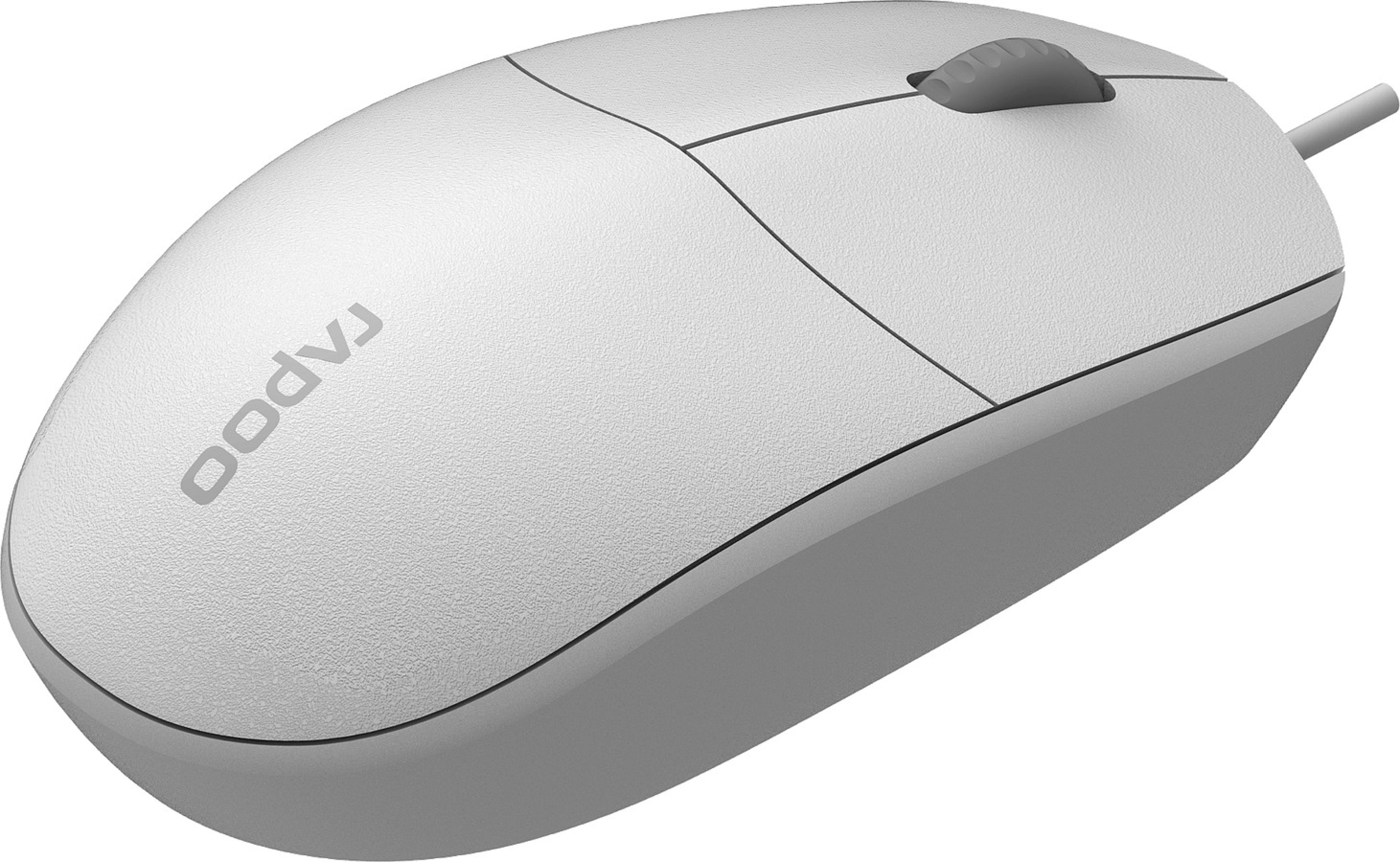 RAPOO N100.WHITE Wired Mouse