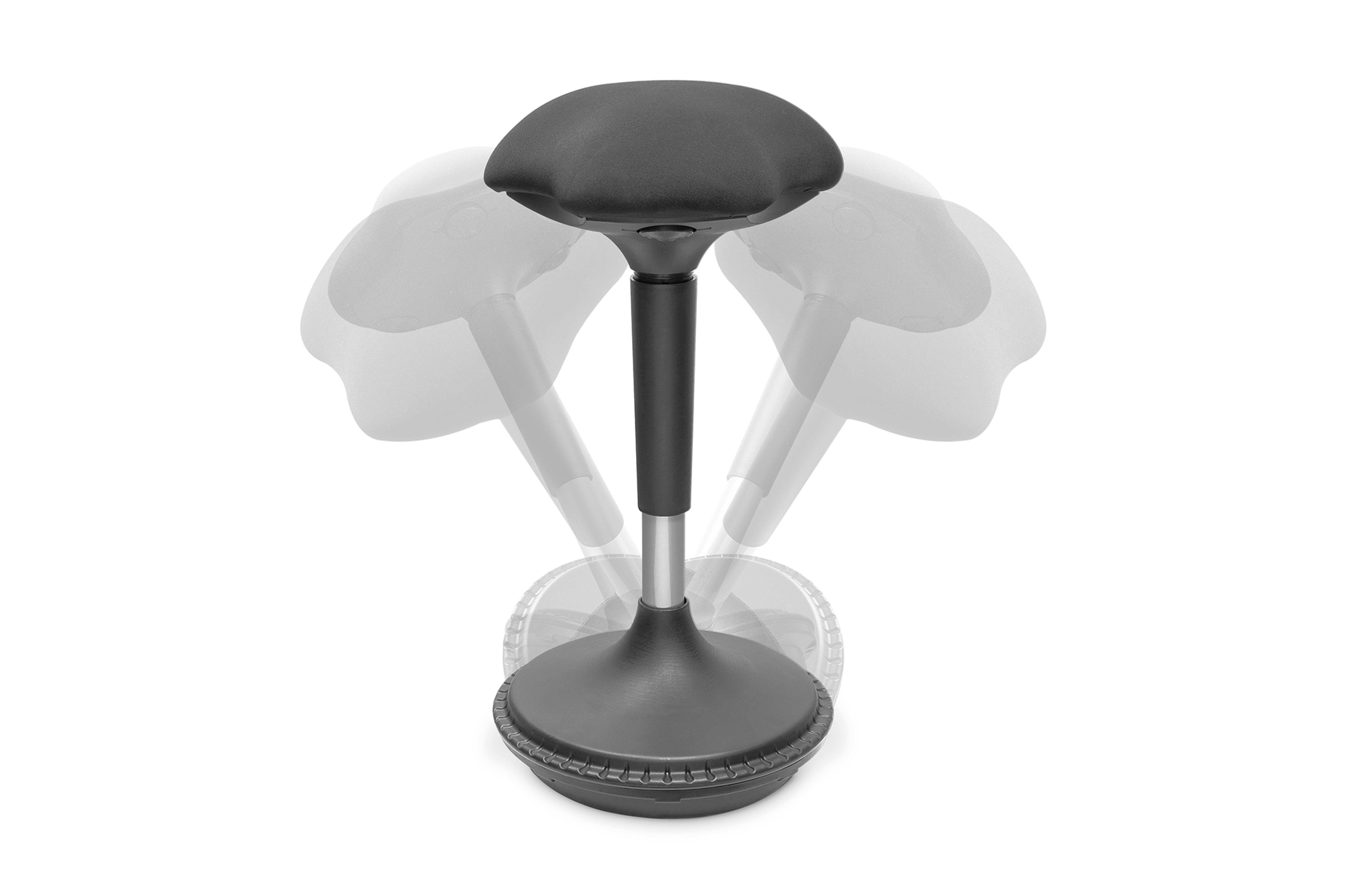 DIGITUS Ergonomischer Hocker/Stehhilfe,hoehenverst.,Gasdruck