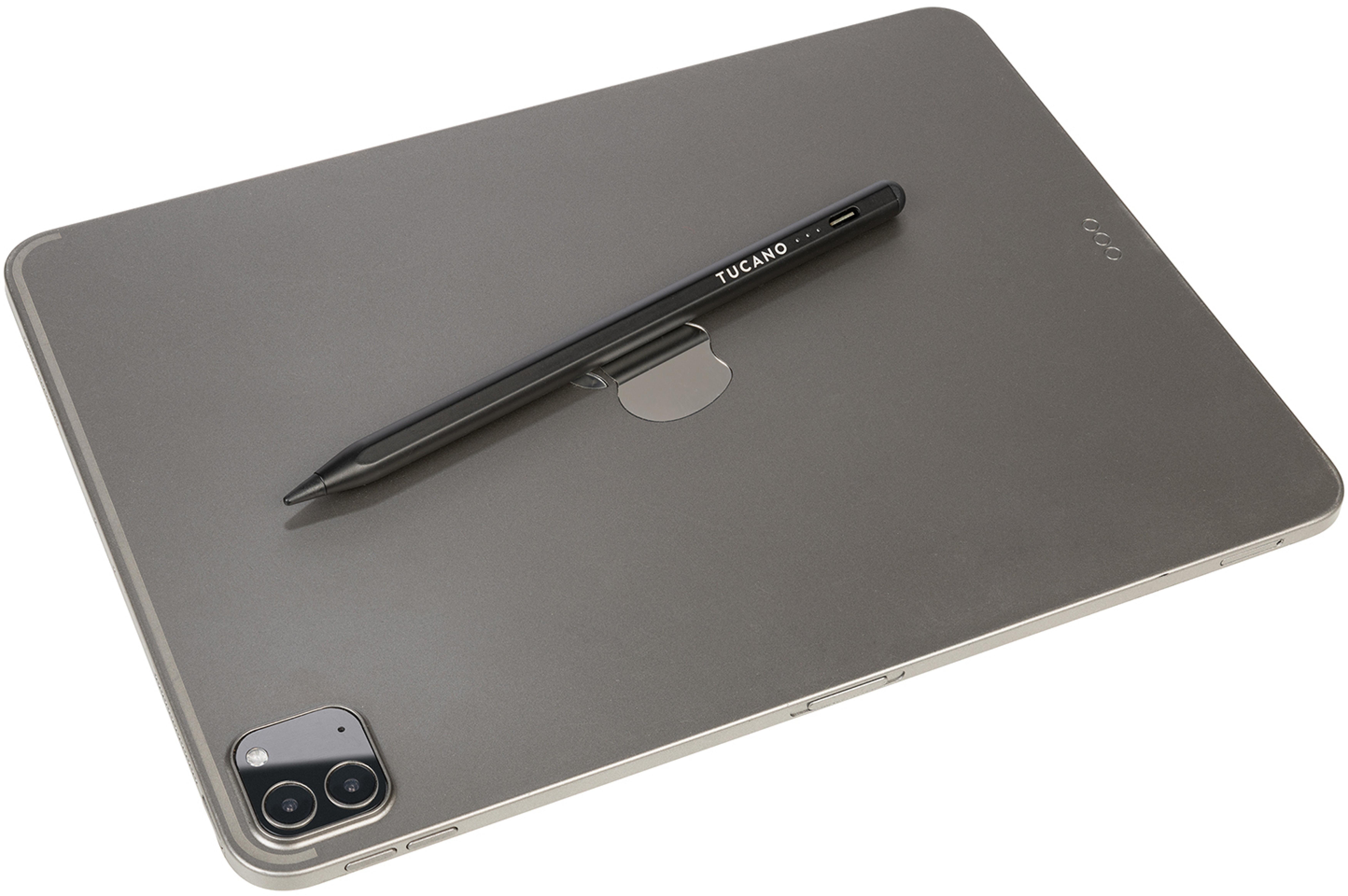 TUCANO UTILITY Stylus Stift für Tablets 95% devices (iPhone, smartphone and tablet), all iPads, schwarz