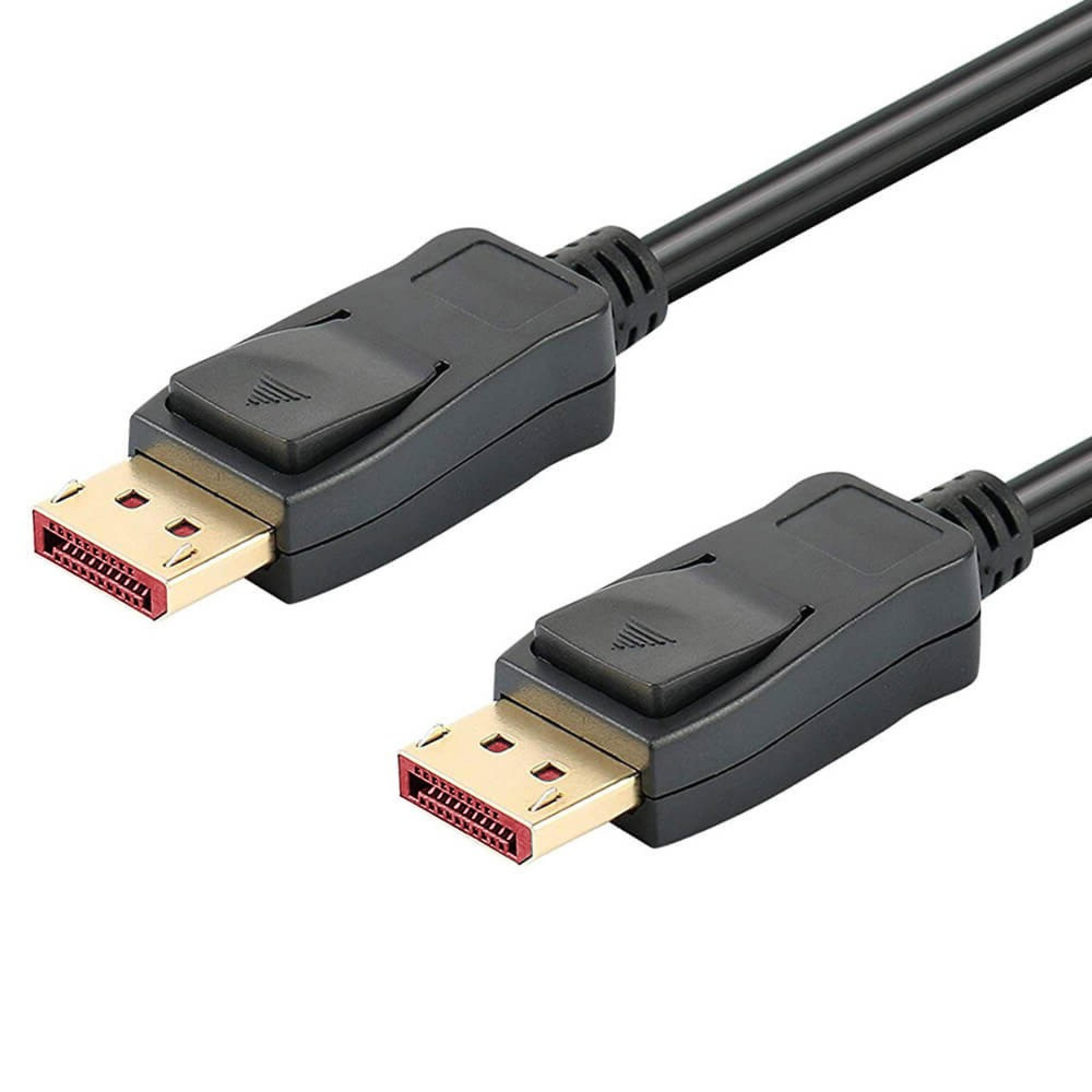 Techly DisplayPort 1.4 Anschlusskabel, St./St., 3m, schwarz
