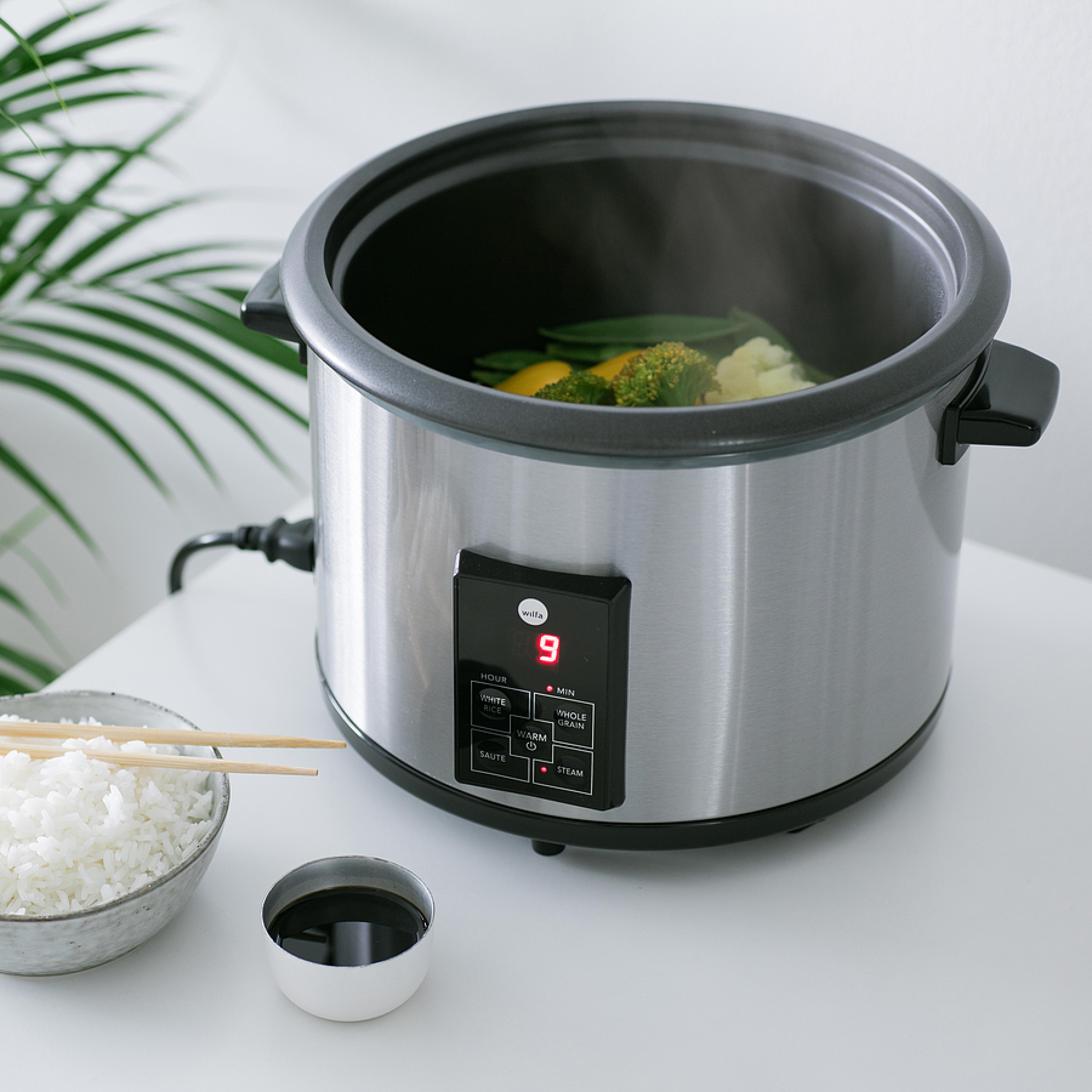 WILFA Reiskocher GOHAN, 4 Liter, 700W, RC-10CD, silber