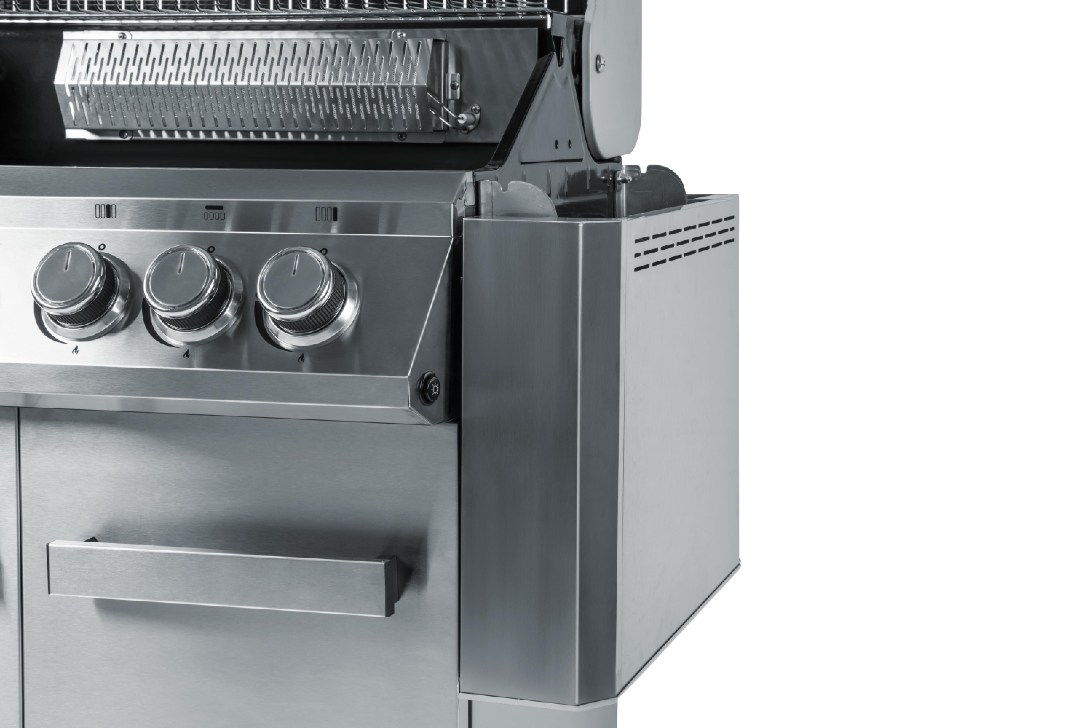 CHEF CUISINE Premium Edelstahl Gasgrill 4+2 Brenner