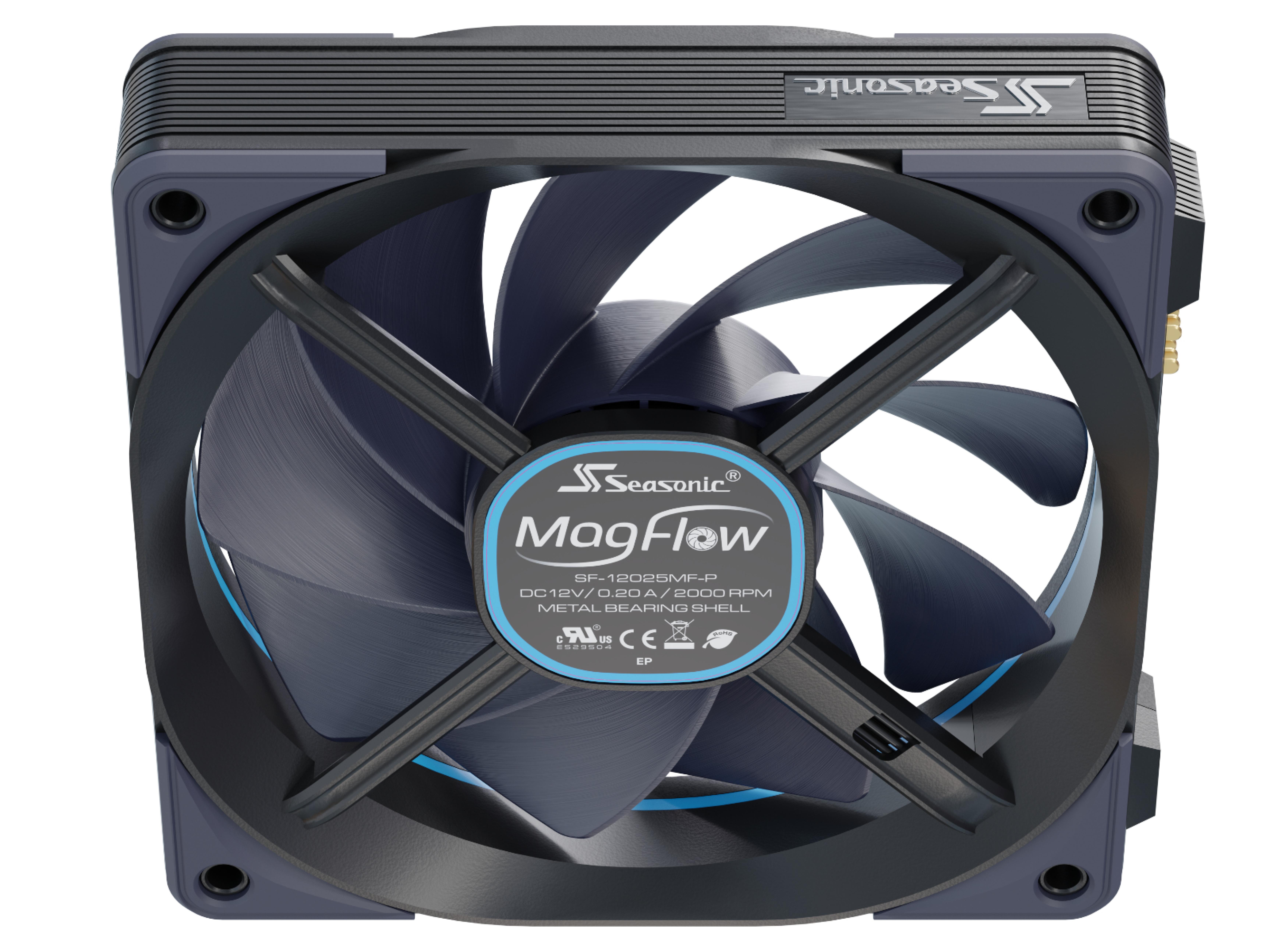Seasonic Luefter MagFlow 1225PWM 120*120*120 1-Fan Kit