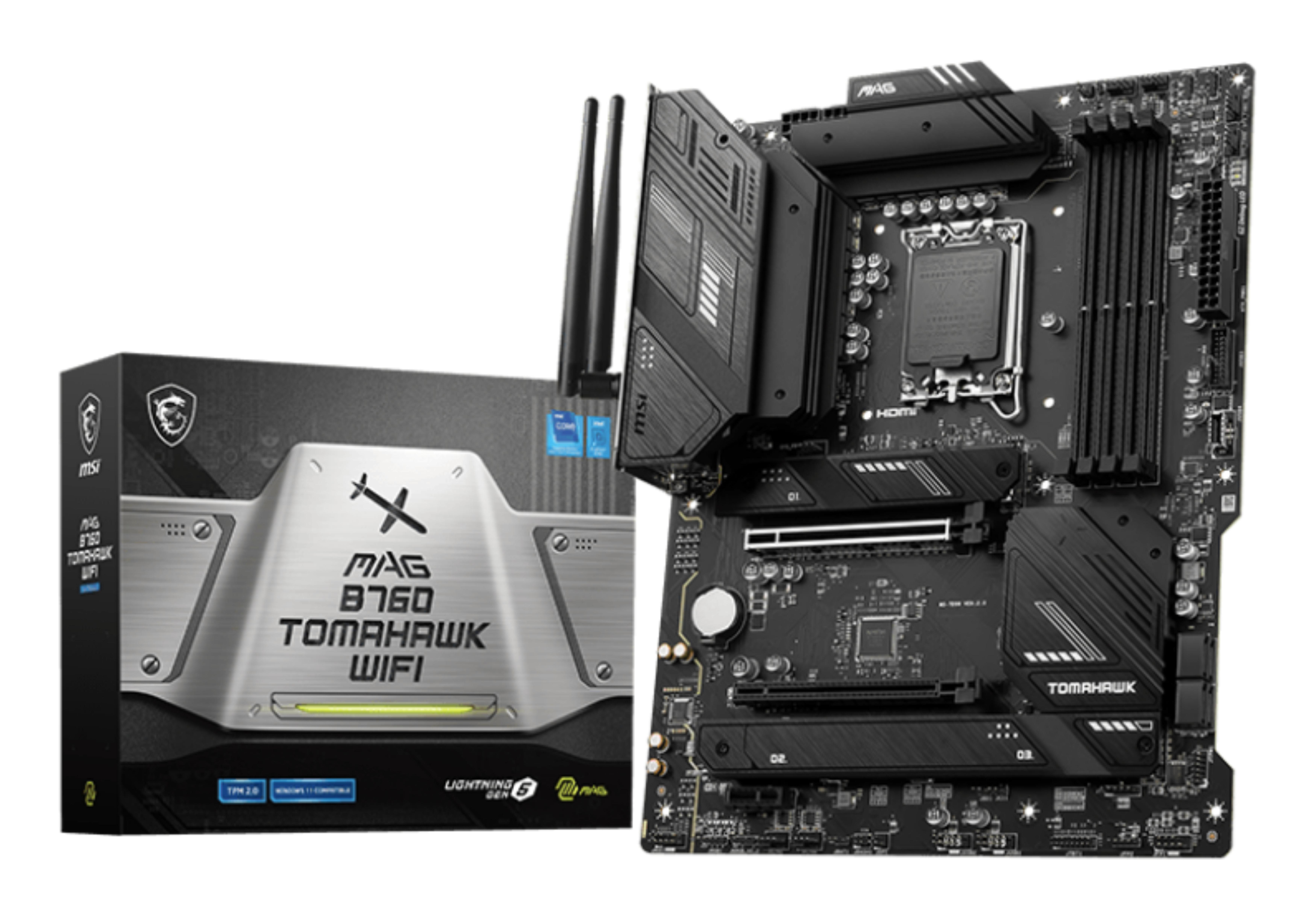 MSI MAG B760 TOMAHAWK WIFI (B760,S1700,mATX,DDR5)