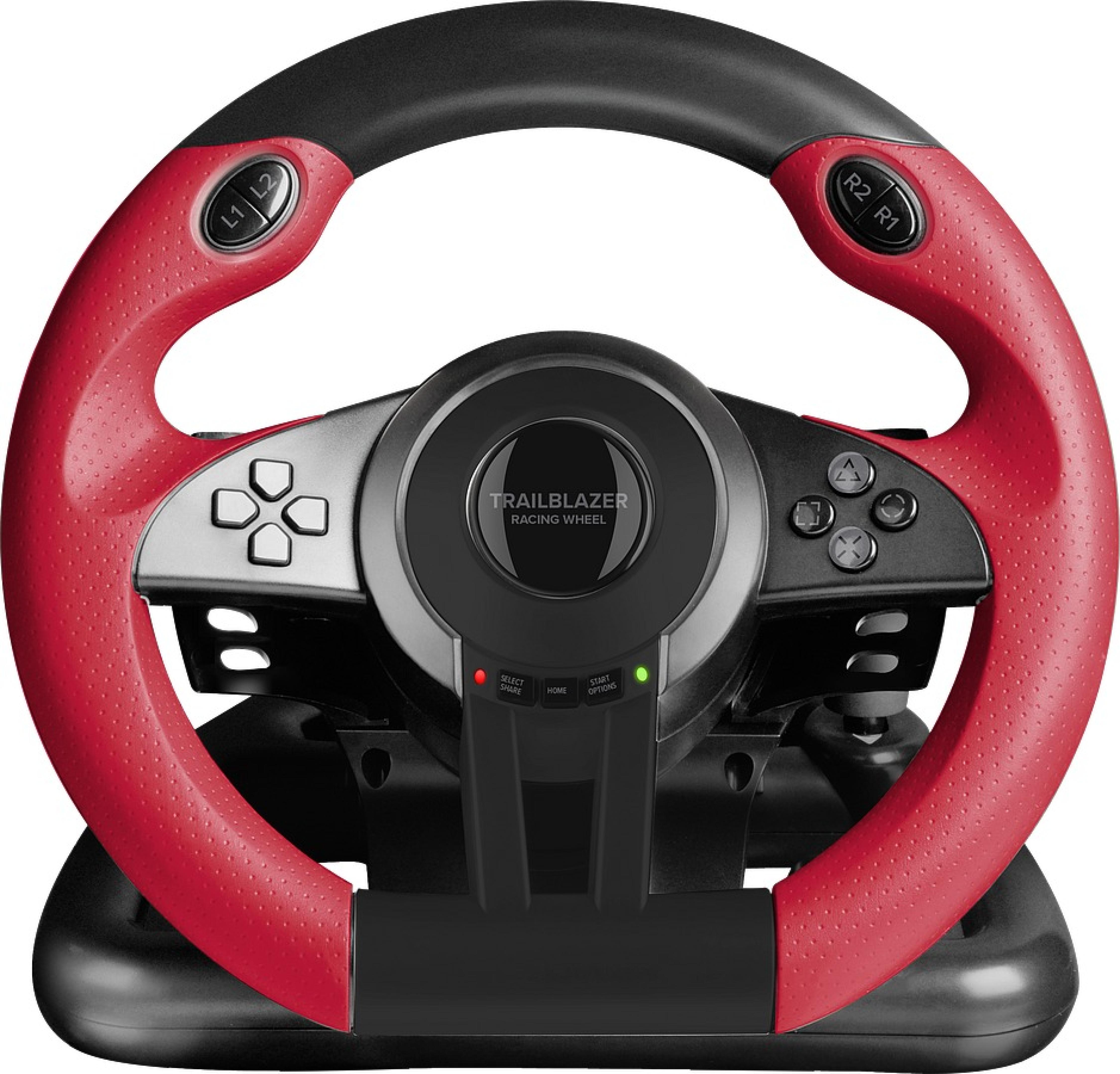 SPEEDLINK TRAILBLAZER Racing Wheel for PC/PS4/Xbox Series X/S/One/Switch 2/Switch/OLED, black