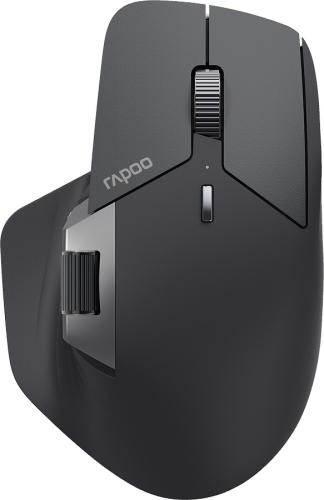 RAPOO MT760M - rechargeable Mouse Wireless, Bluetooth Light Black