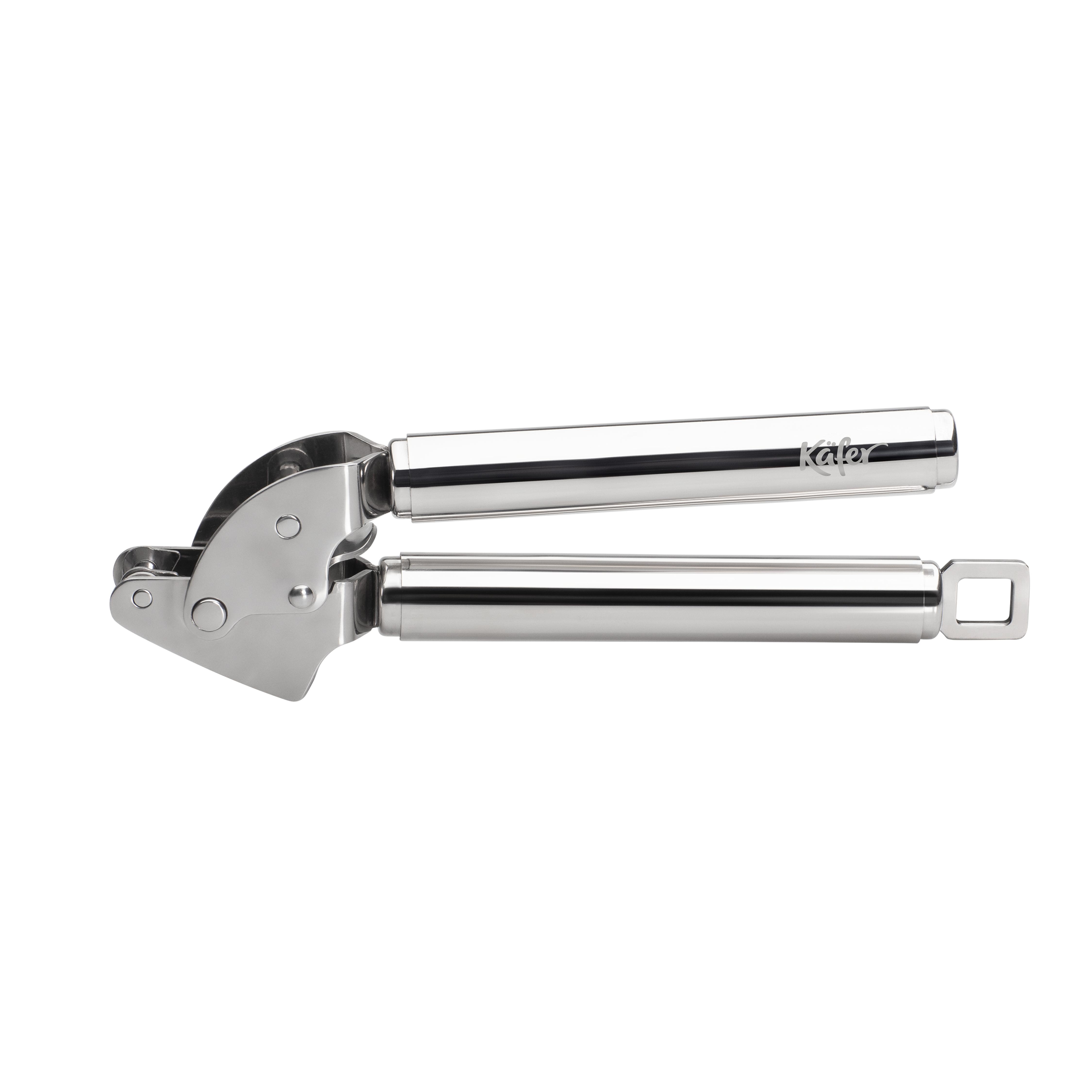 Käfer Knoblauchpresse aus Edelstahl mit Metallsieb