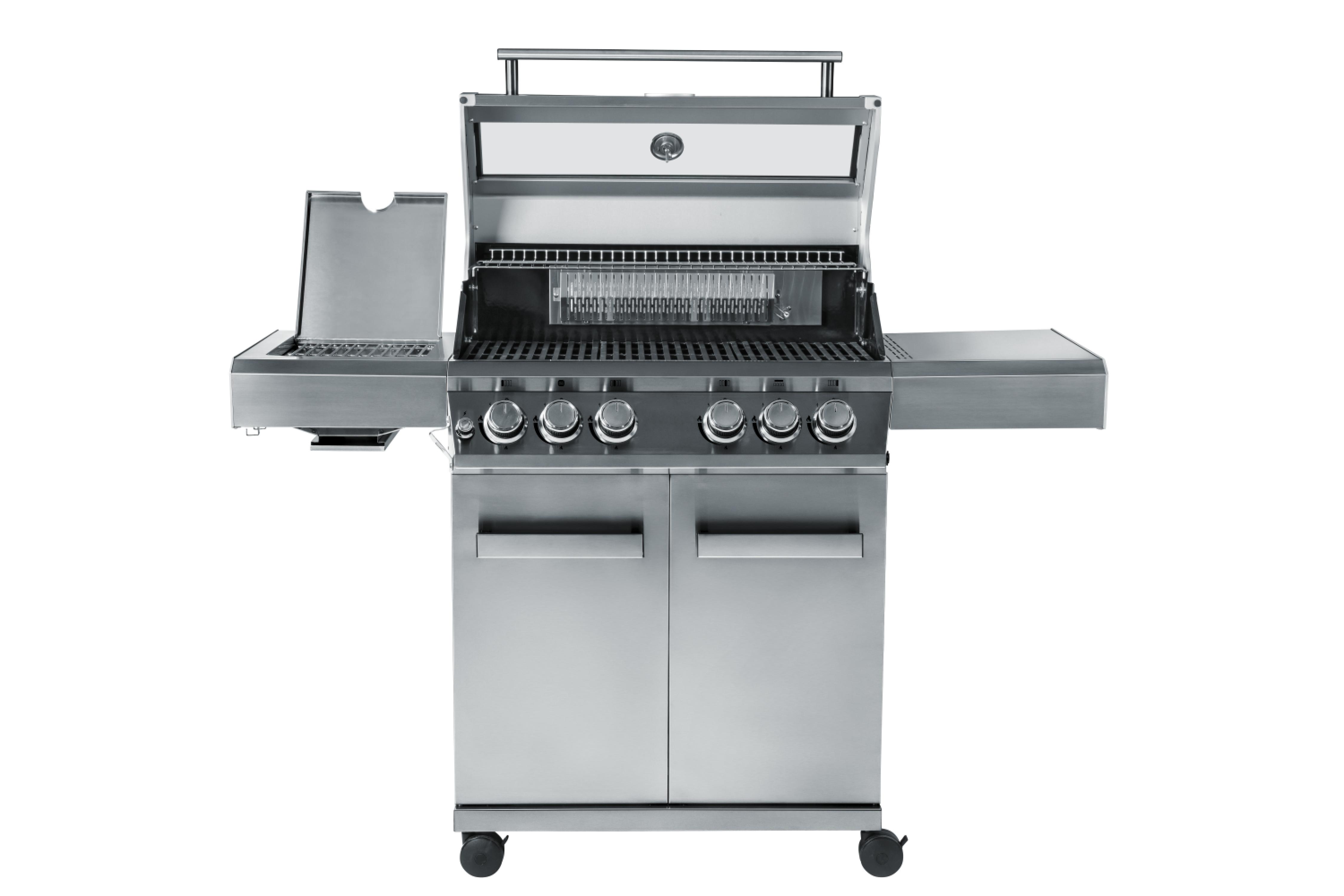 CHEF CUISINE Premium Edelstahl Gasgrill 4+2 Brenner