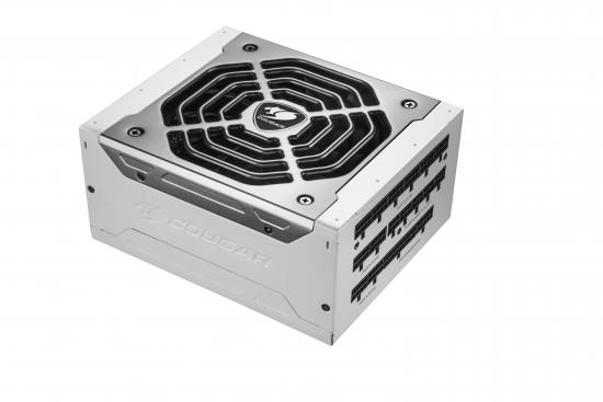 Modulares Netzteil COUGAR MX660, 650 Watt, silberne Oberfläche