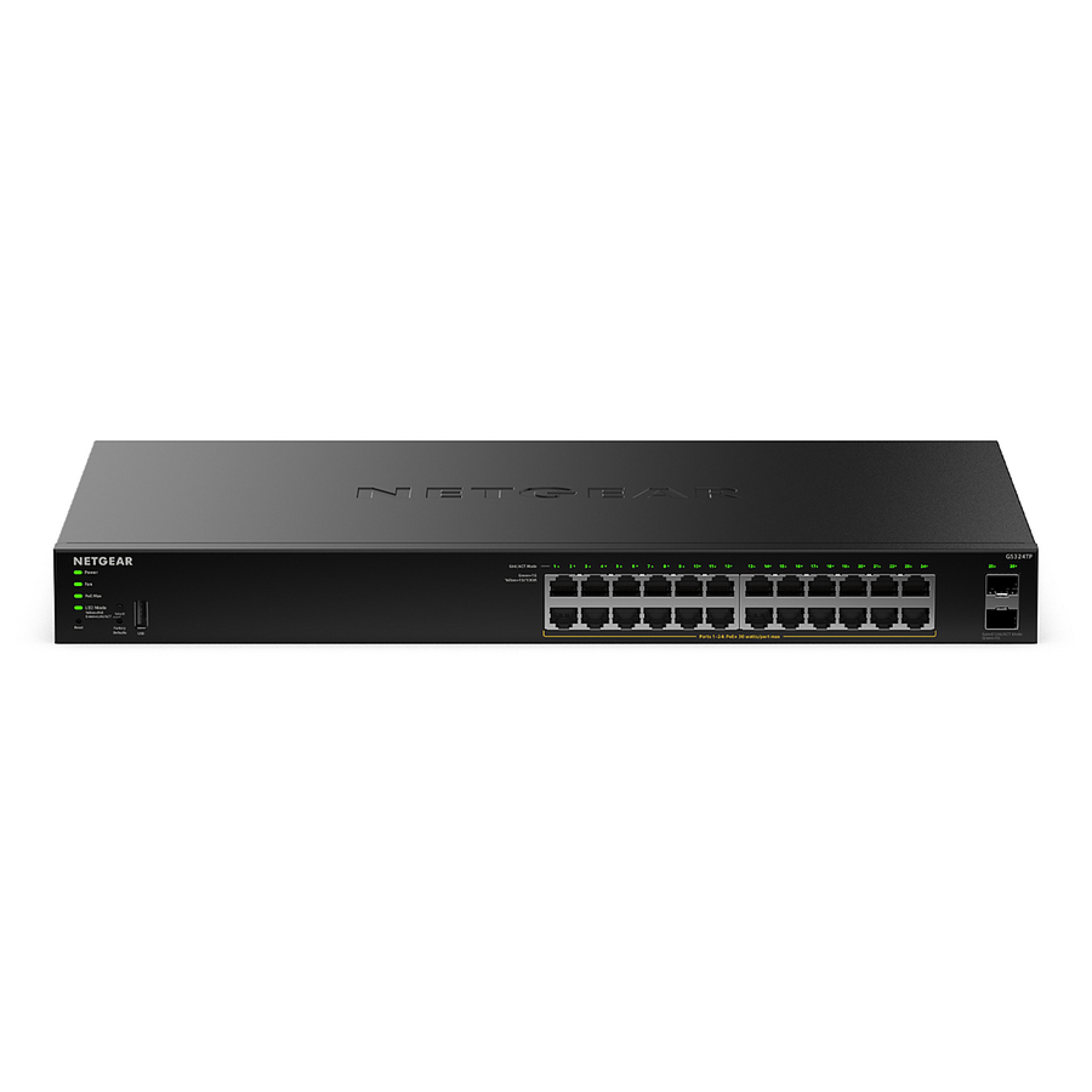 NETGEAR S350 24P GE POE+ SMART SWITCH (GS324TP)