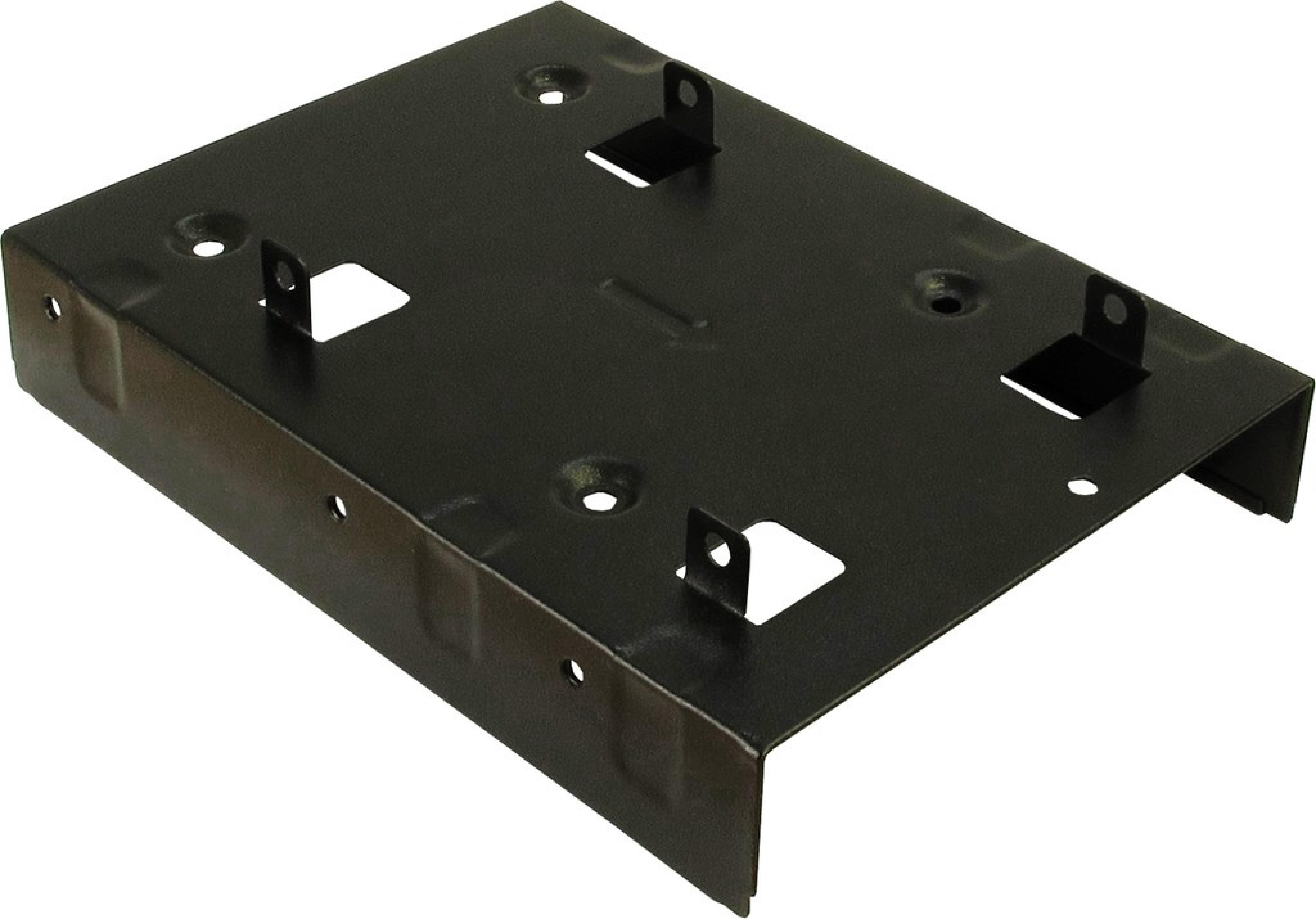 Inter-Tech Einbaurahmen 3.5" auf 2x2.5"