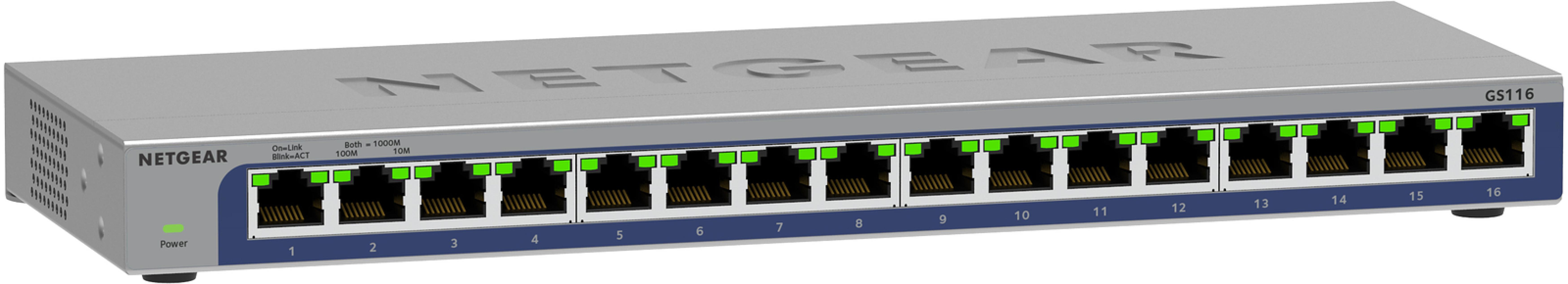 NETGEAR 16-Port Gigabit Ethernet Unmanaged Switch