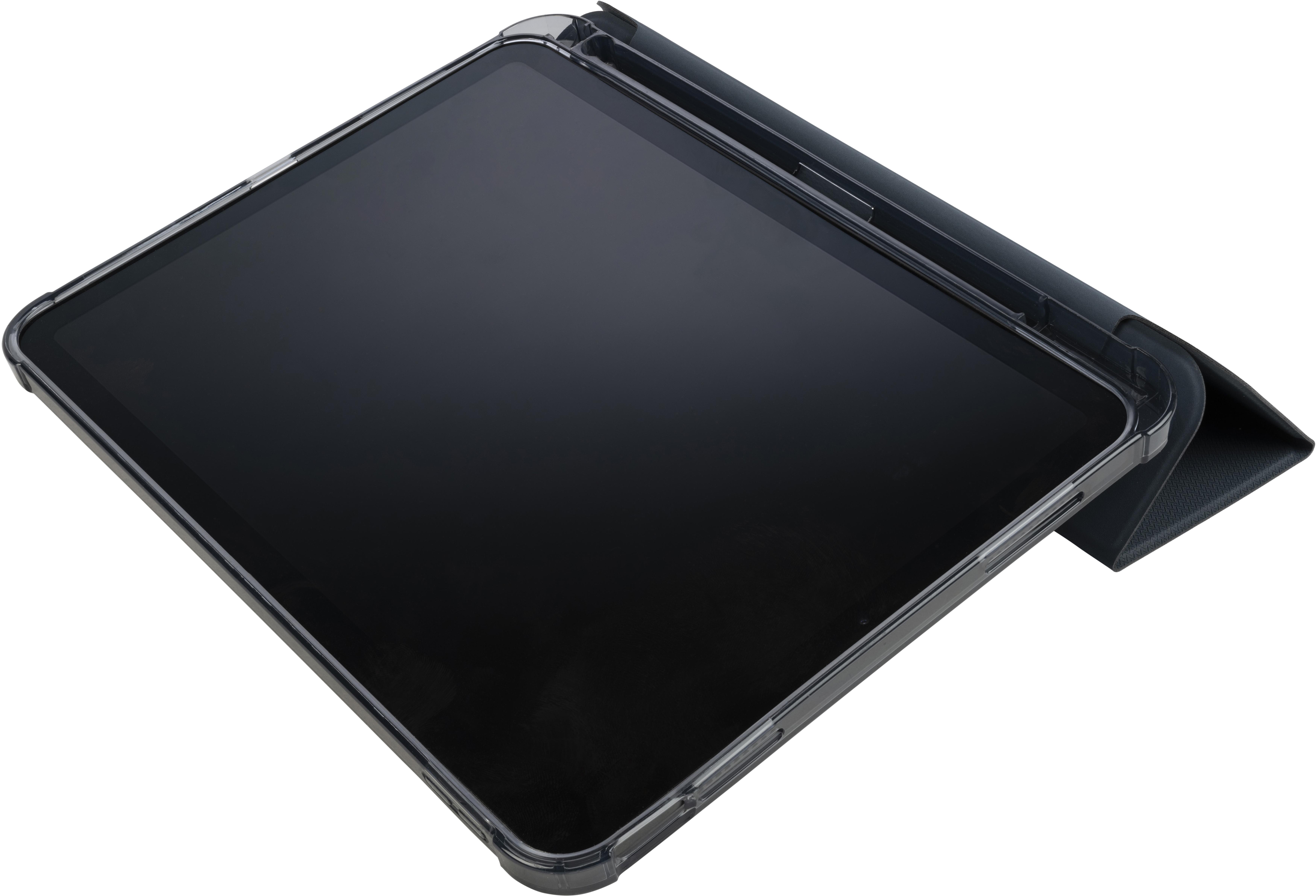 TUCANO SATIN Tablethülle mit Fallschutz Apple iPad 11" 11.Gen A16  10.9" 10.Gen Schwarz-Blau