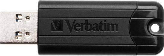 Schwarzer Verbatim USB-Stick mit 32GB Speicher