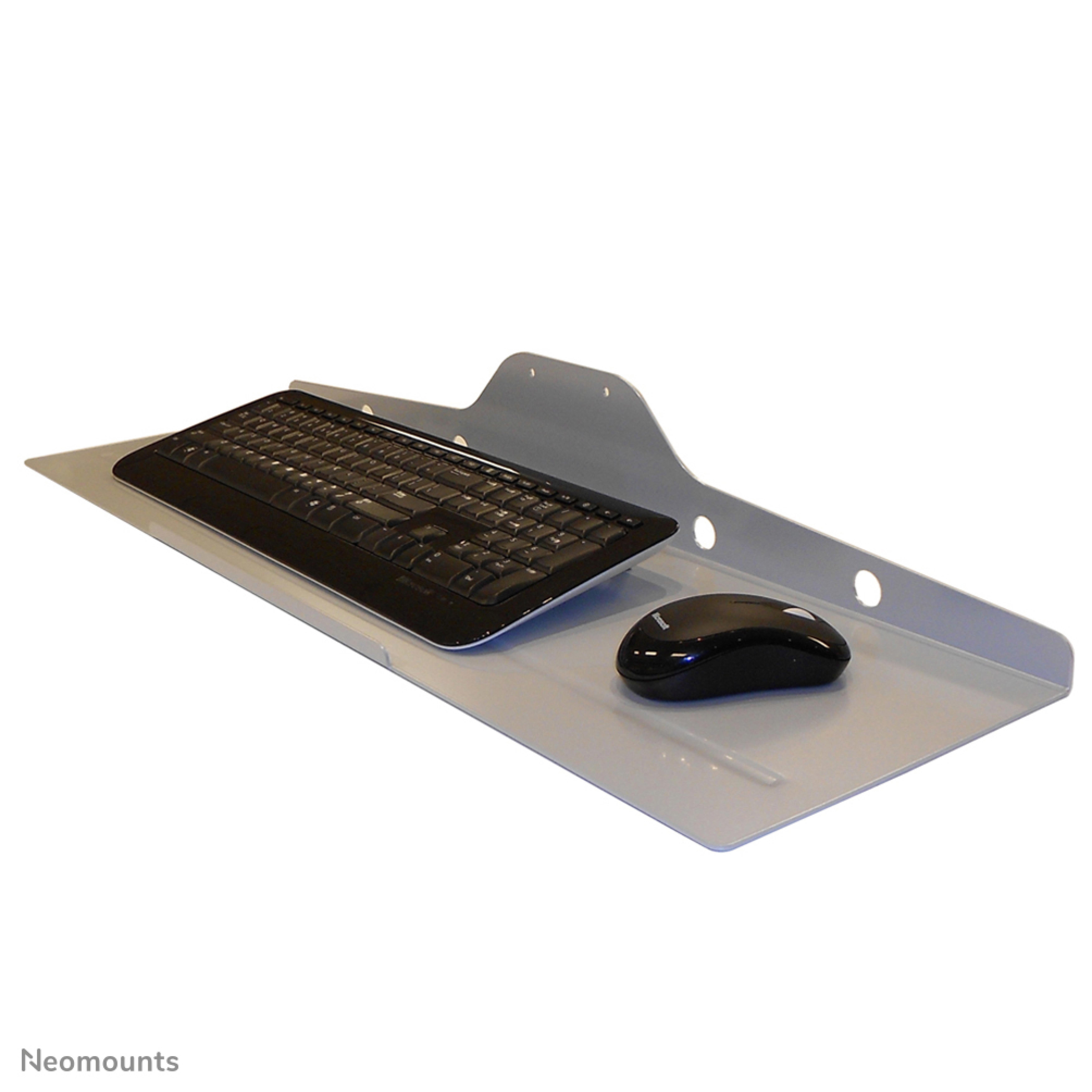 Neomounts Maus-/Tastaturablagehalt. sil. Max.10KG