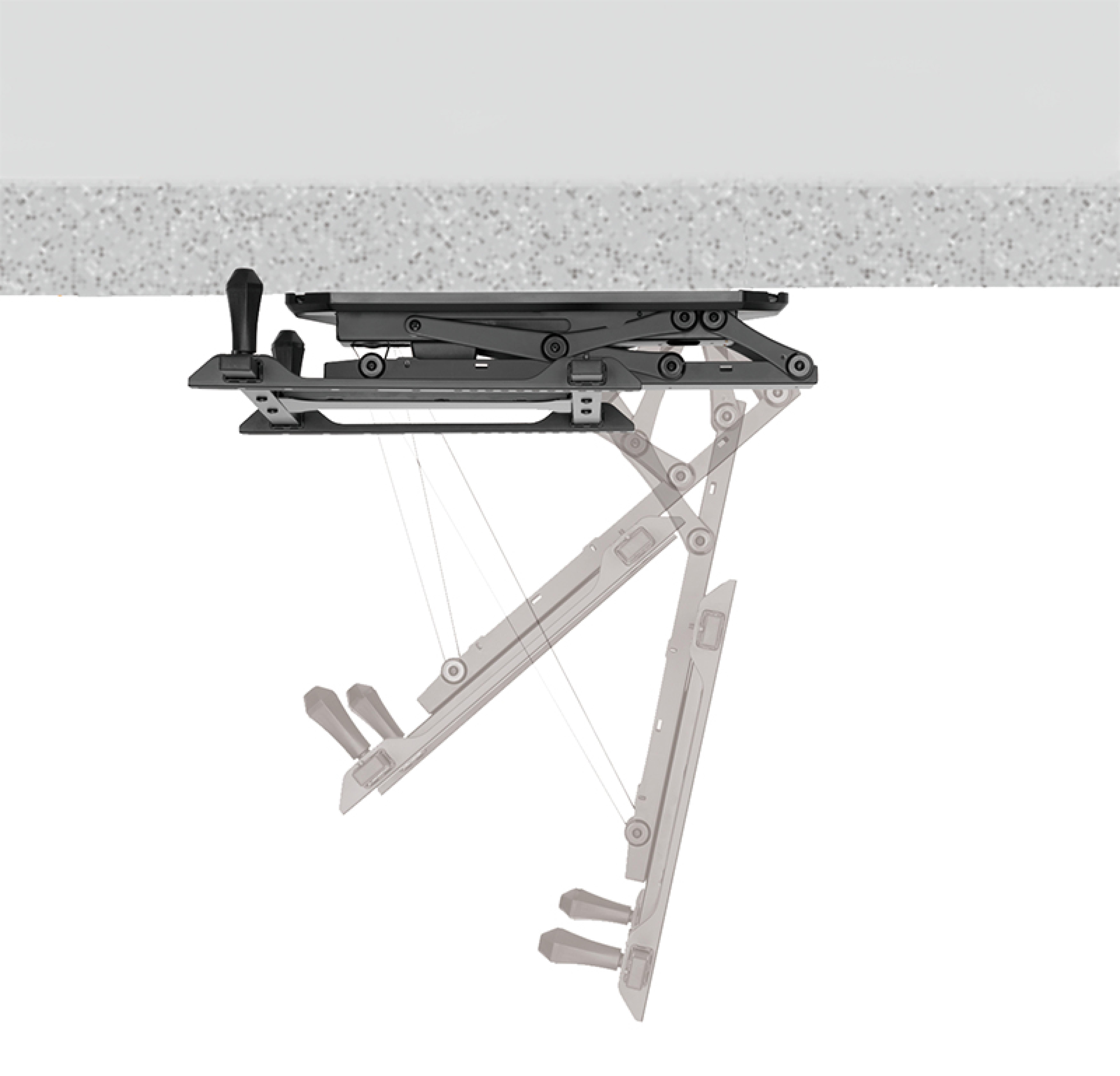 Logilink Deckenhalterung TV 32-70",elektrisch,Max.35KG,schw