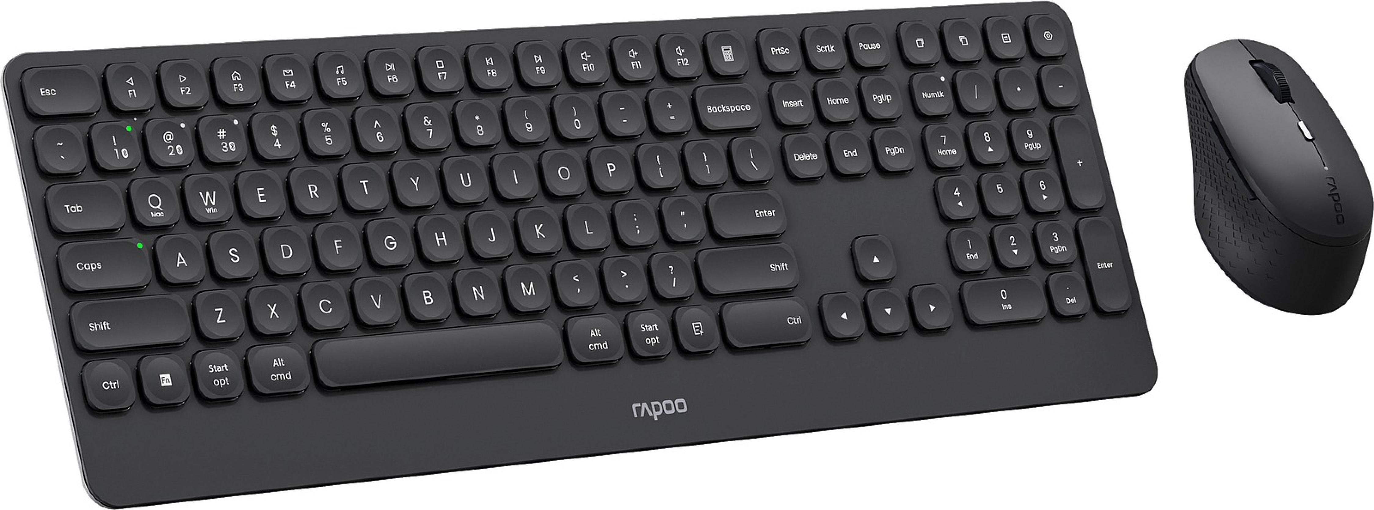 RAPOO 9390M.DE.DGR Wireless Multi-Mode Combo set