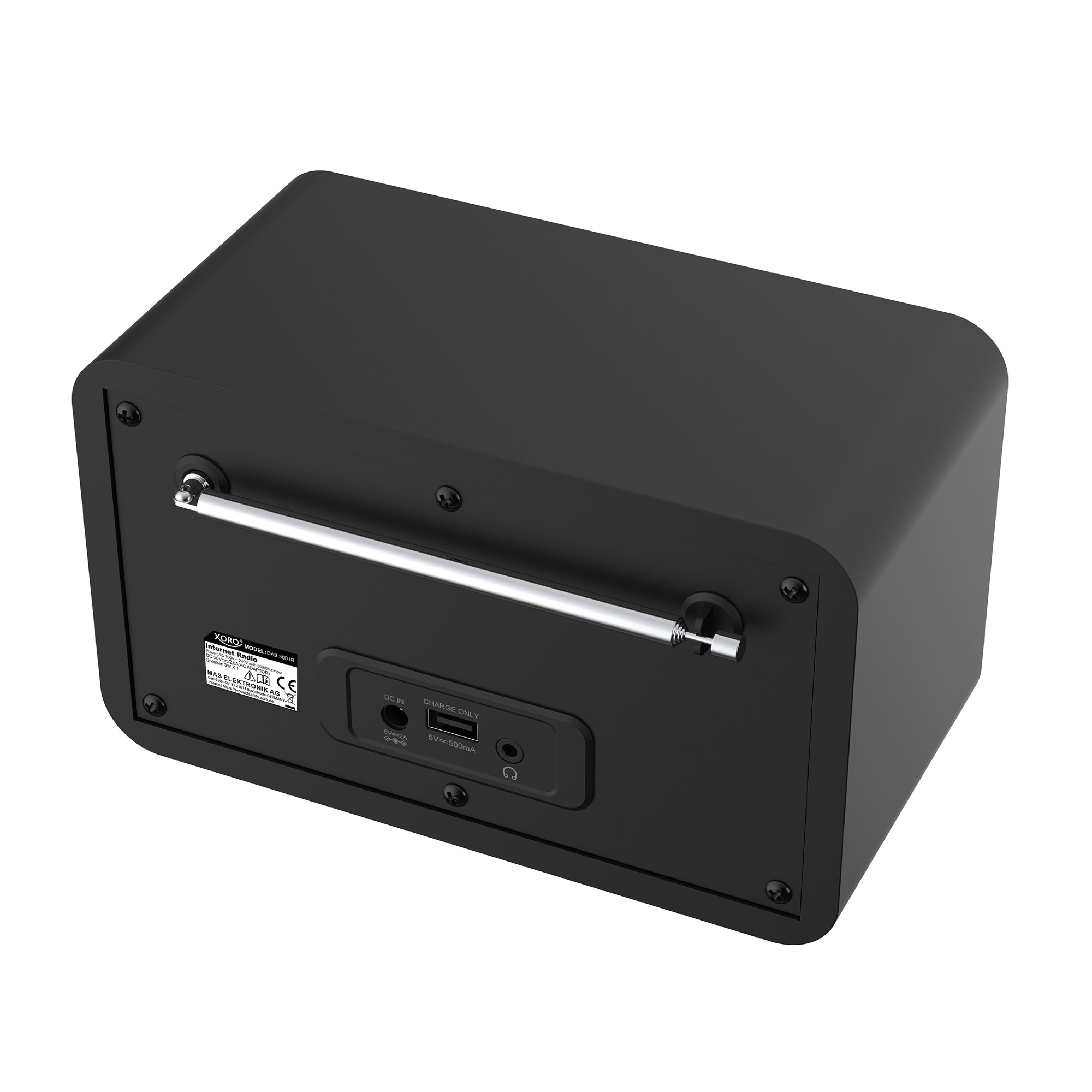 Xoro Internetradio DAB 300 IR DAB+ BT USB Farbdisplay