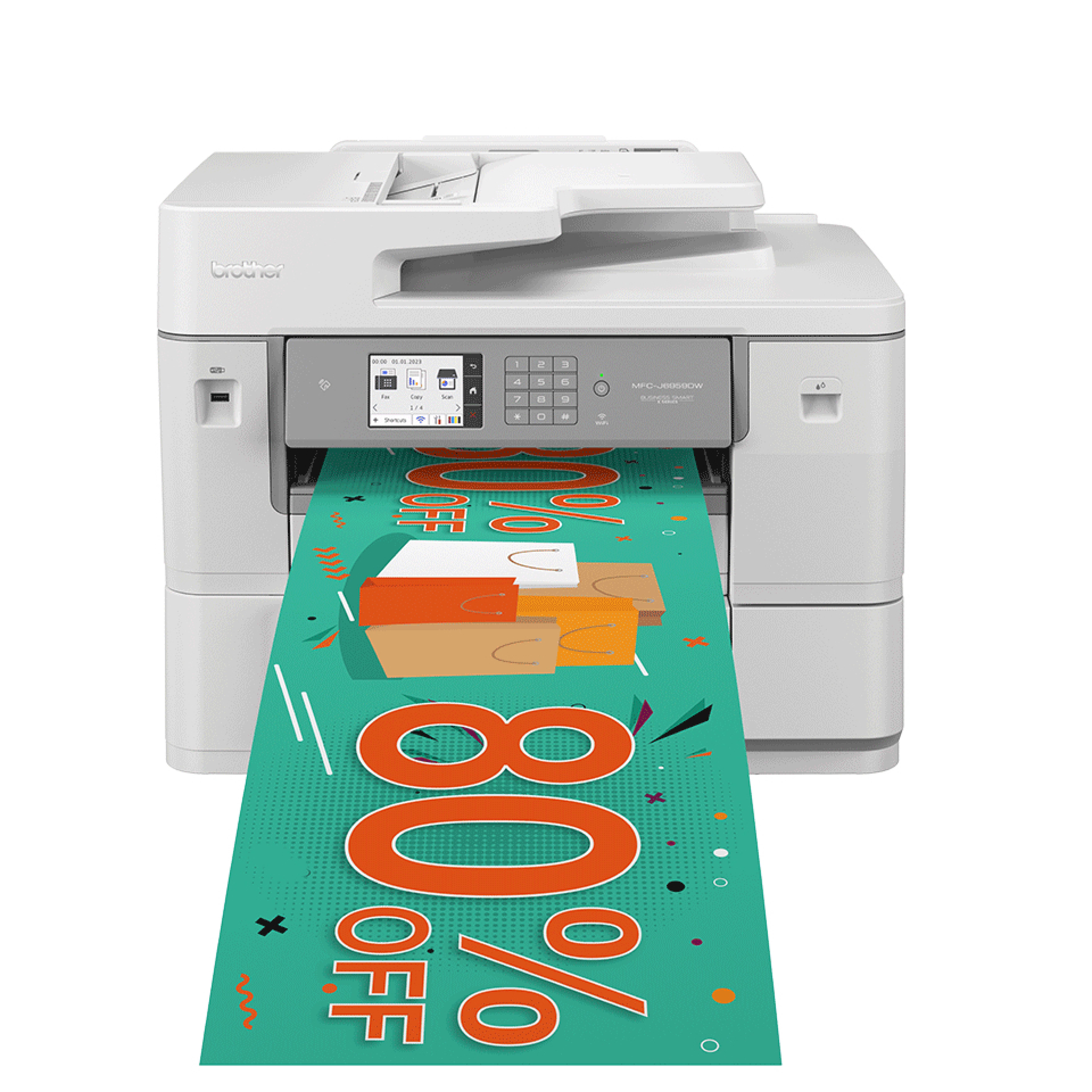 Brother MFC-J6959DW A3 Tinten-Multi