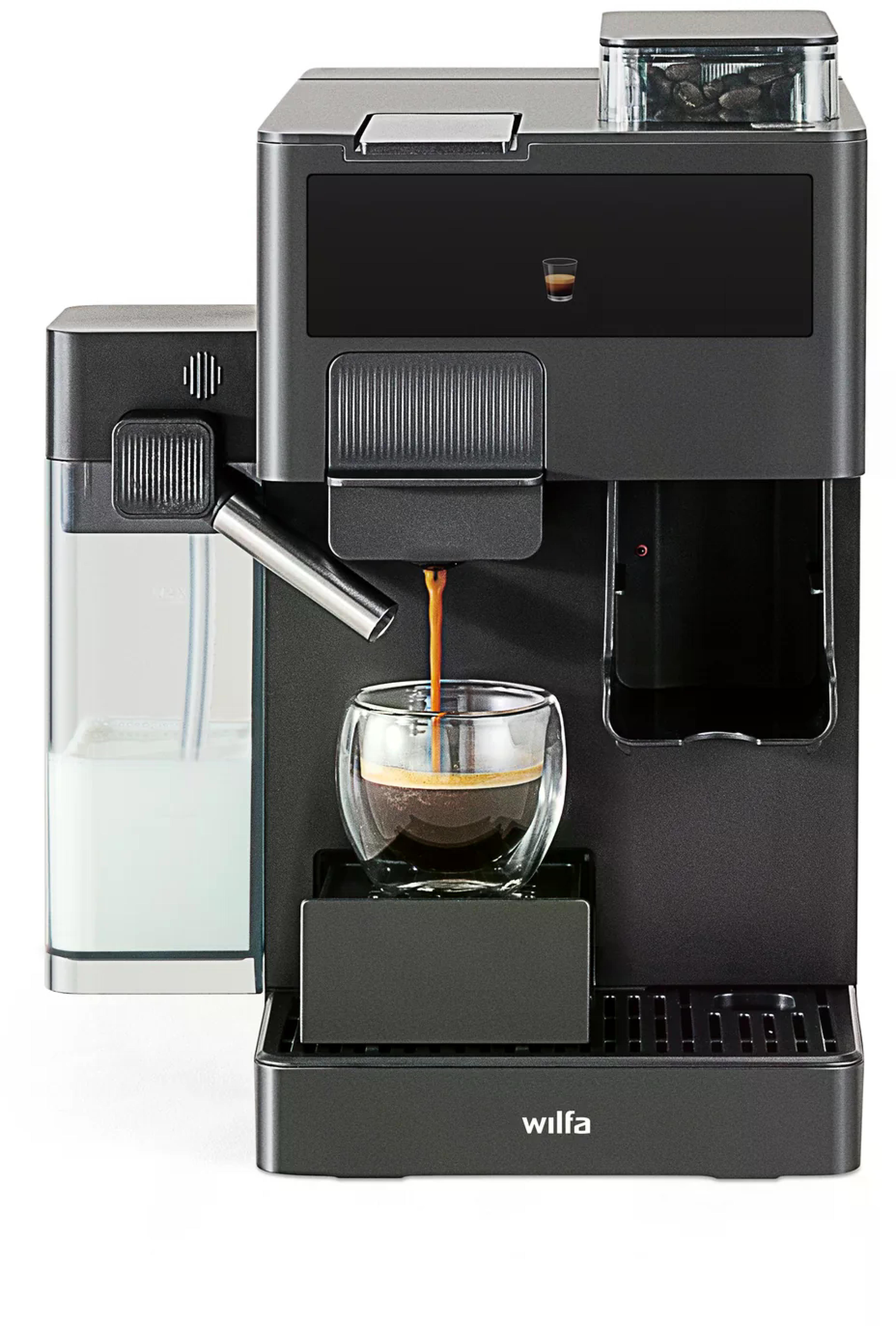 WILFA Kaffeemaschine-all-in-one VOLO MULTI GRIND, Adapter für Filterkaffee, Espressopulver u Kapsel, MMA2G-TCM20, schwarz
