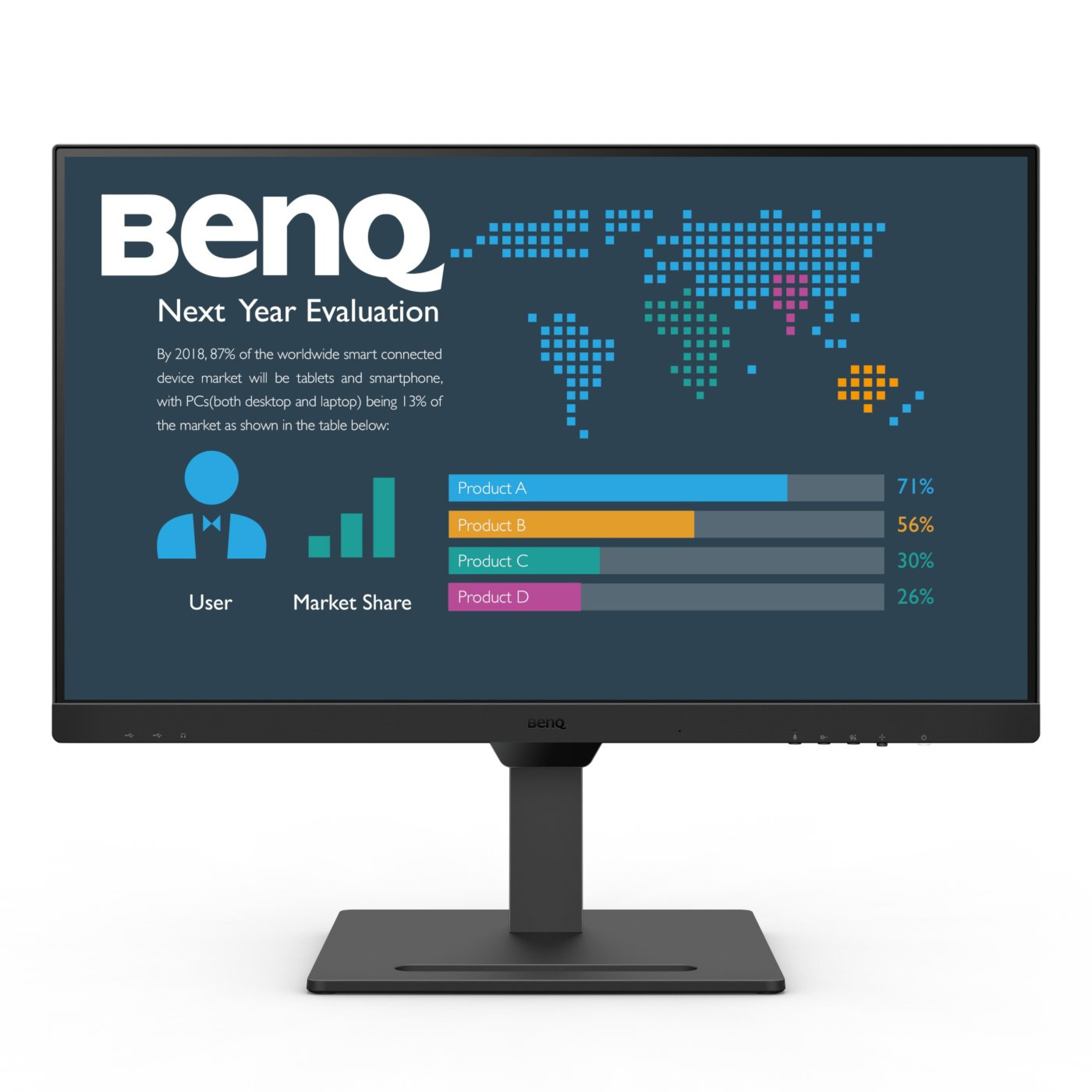 BenQ 68,6cm BL2790QT 16:9 DP/USB-C/HDMI bk.lift/piv QHD
