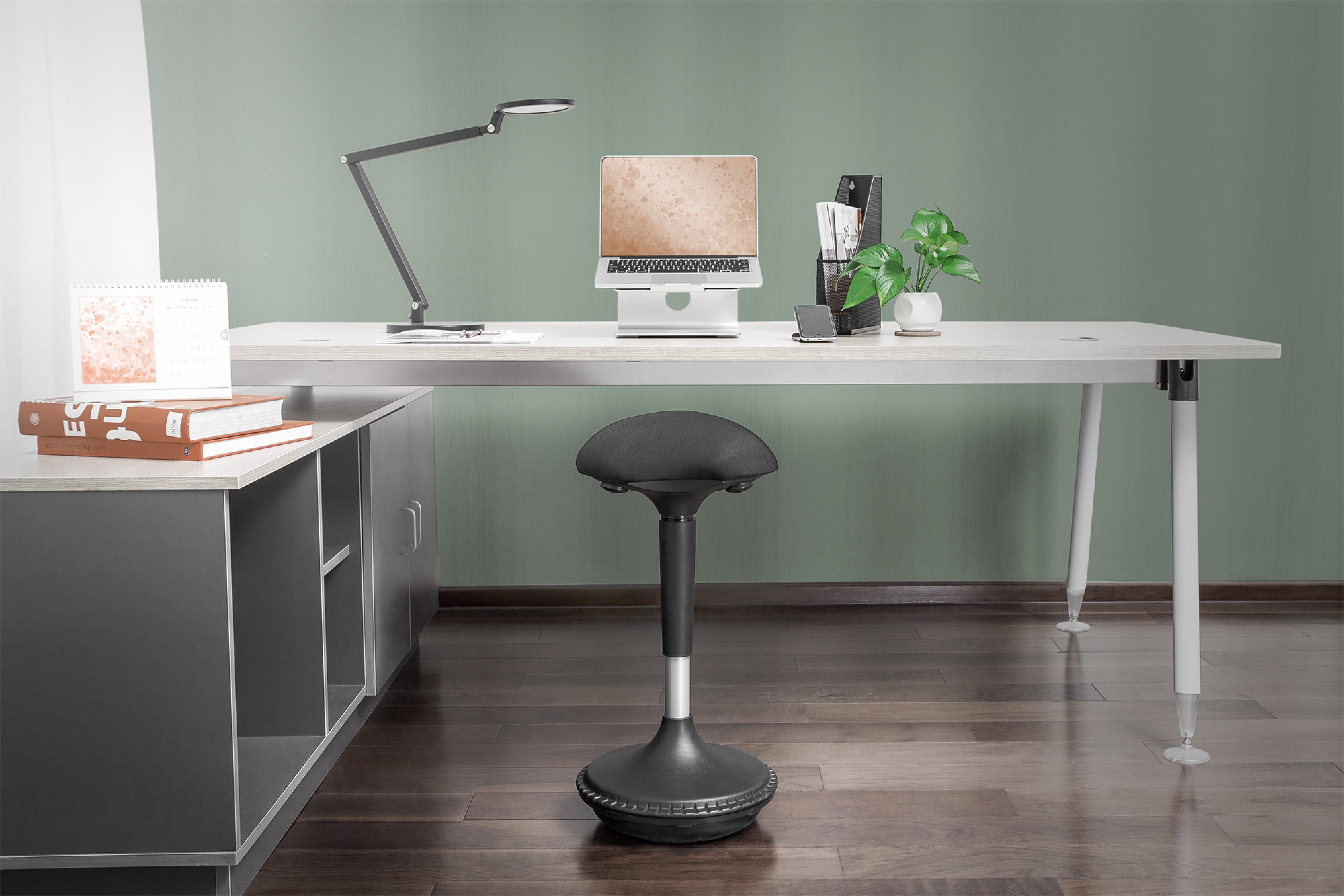 DIGITUS Ergonomischer Hocker/Stehhilfe,hoehenverst.,Gasdruck