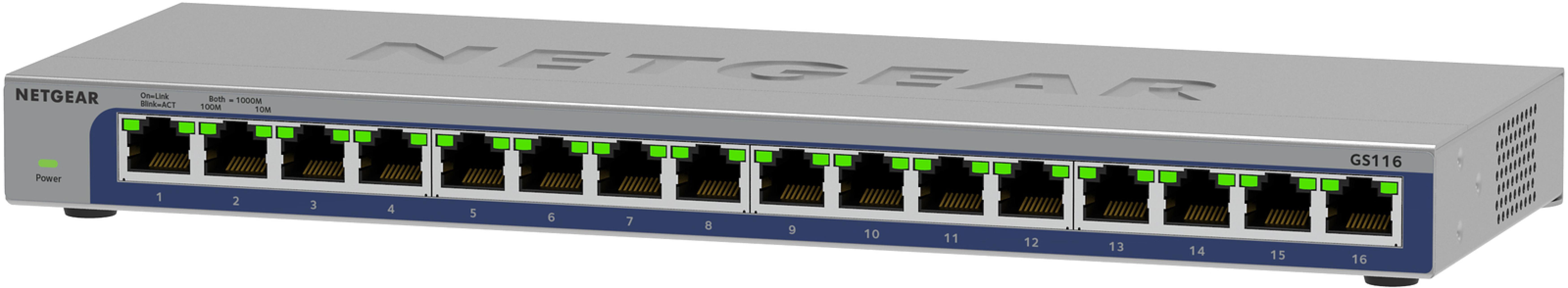NETGEAR 16-Port Gigabit Ethernet Unmanaged Switch