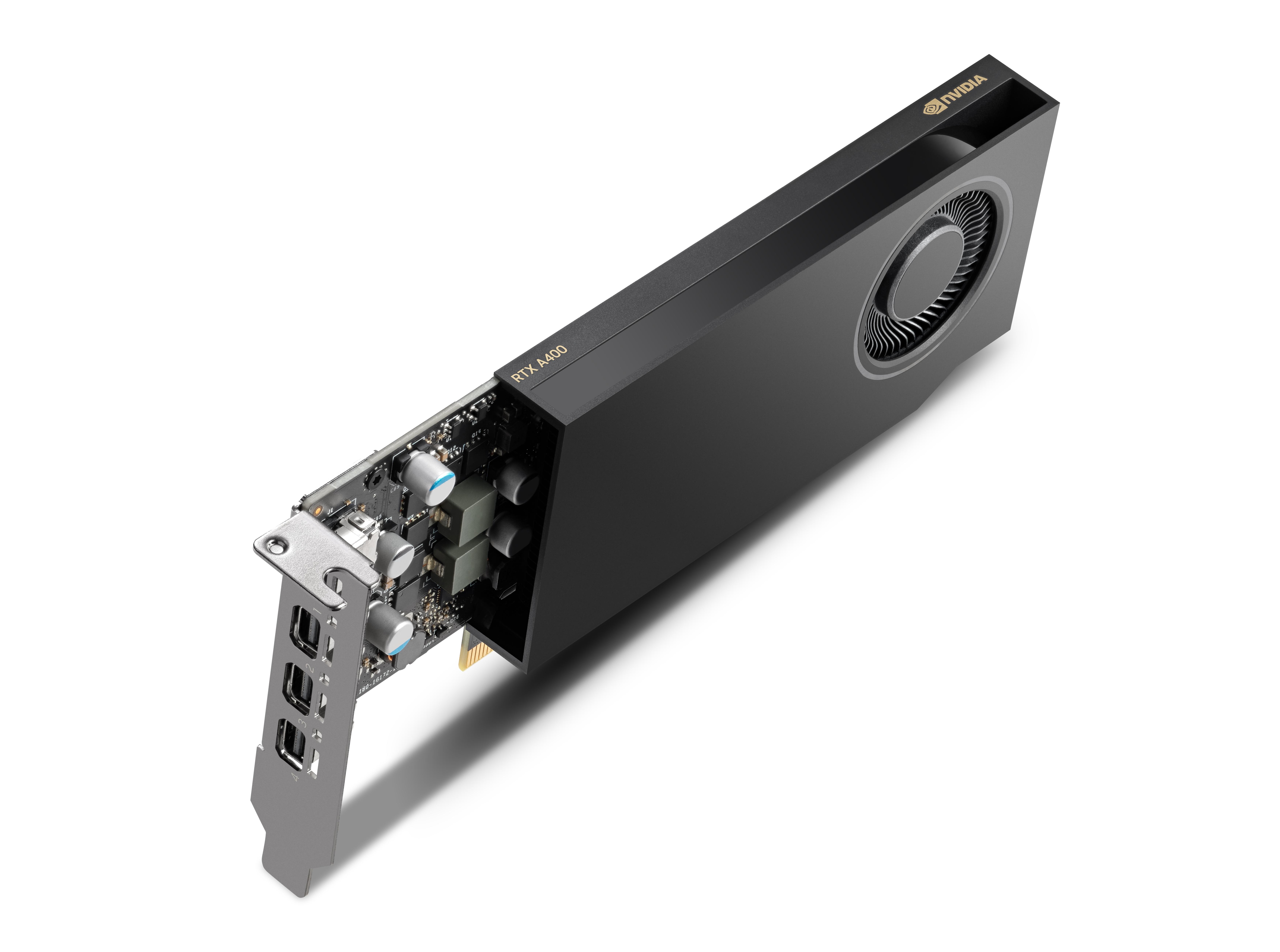 PNY Quadro A400 4GB GDDR6 4xmDP LP