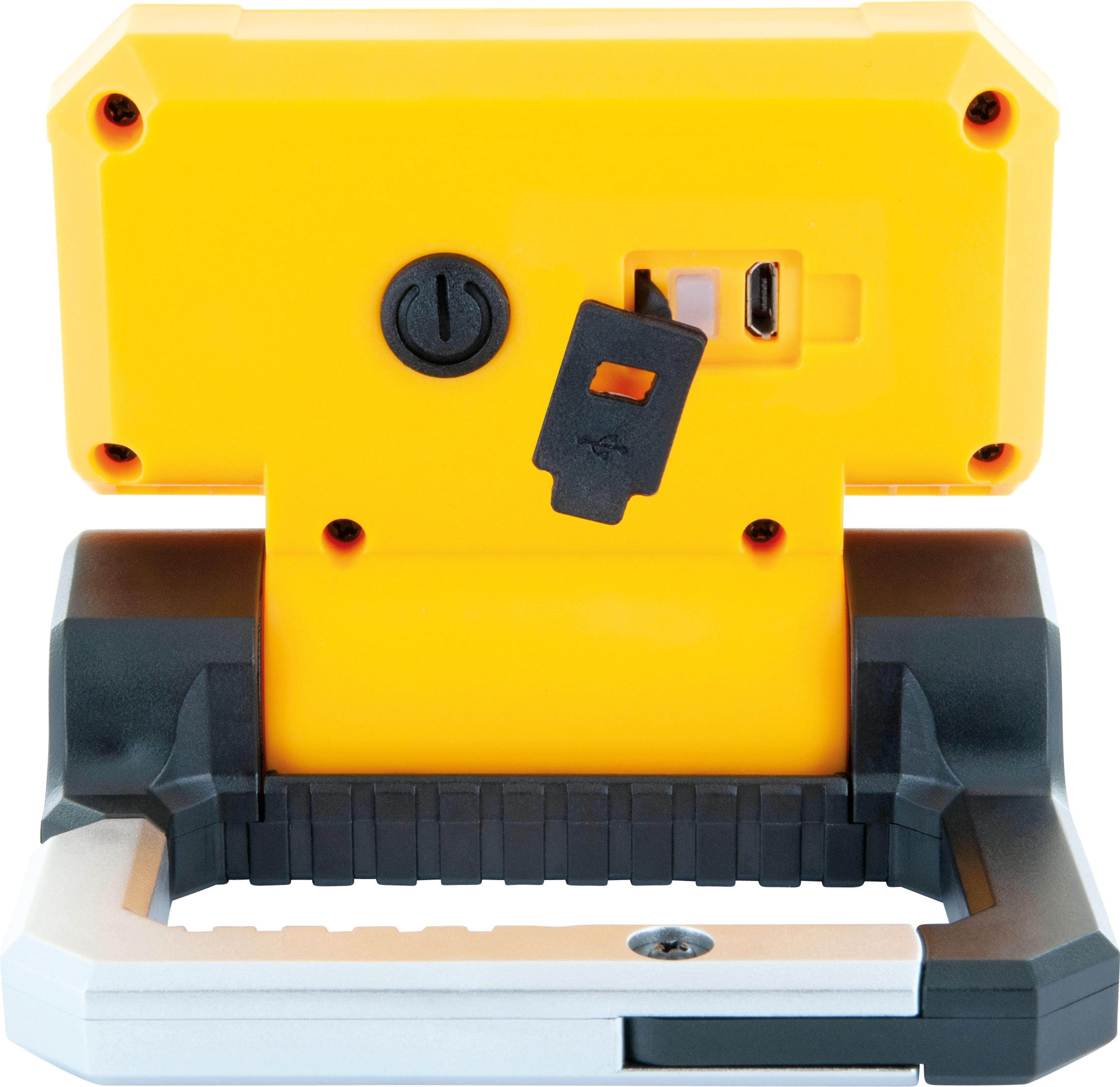Schwaiger 2 in 1 LED Arbeitsleuchte 300 Lumen Schwarz/Gelb