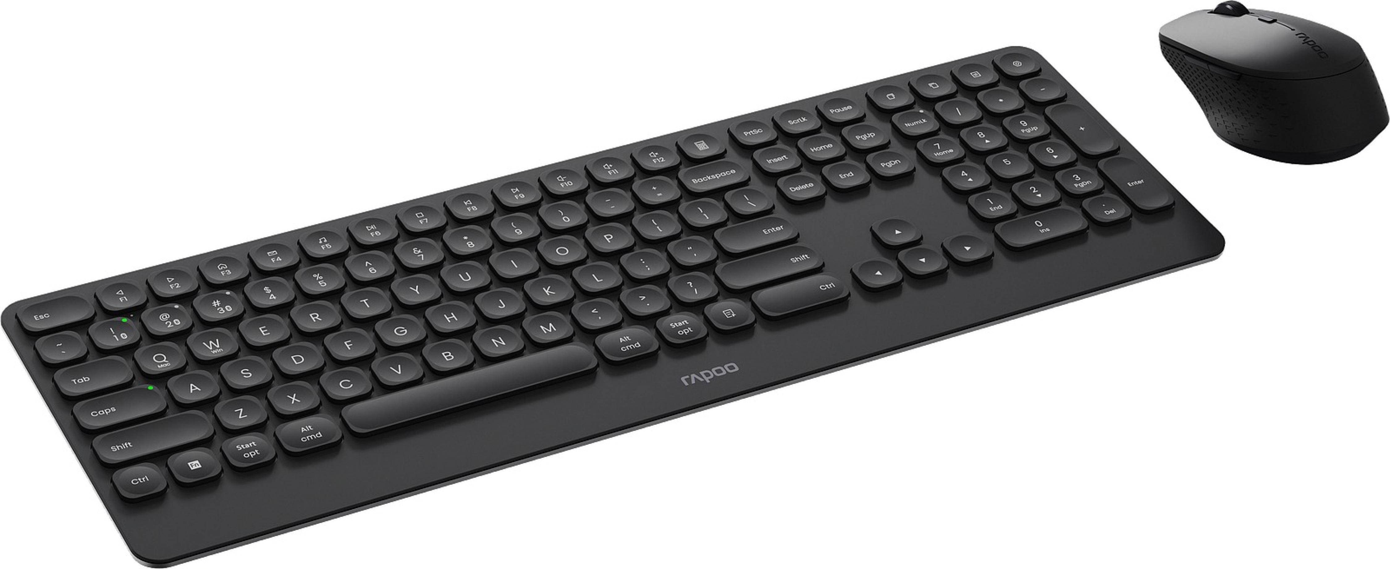 RAPOO 9390M.DE.DGR Wireless Multi-Mode Combo set