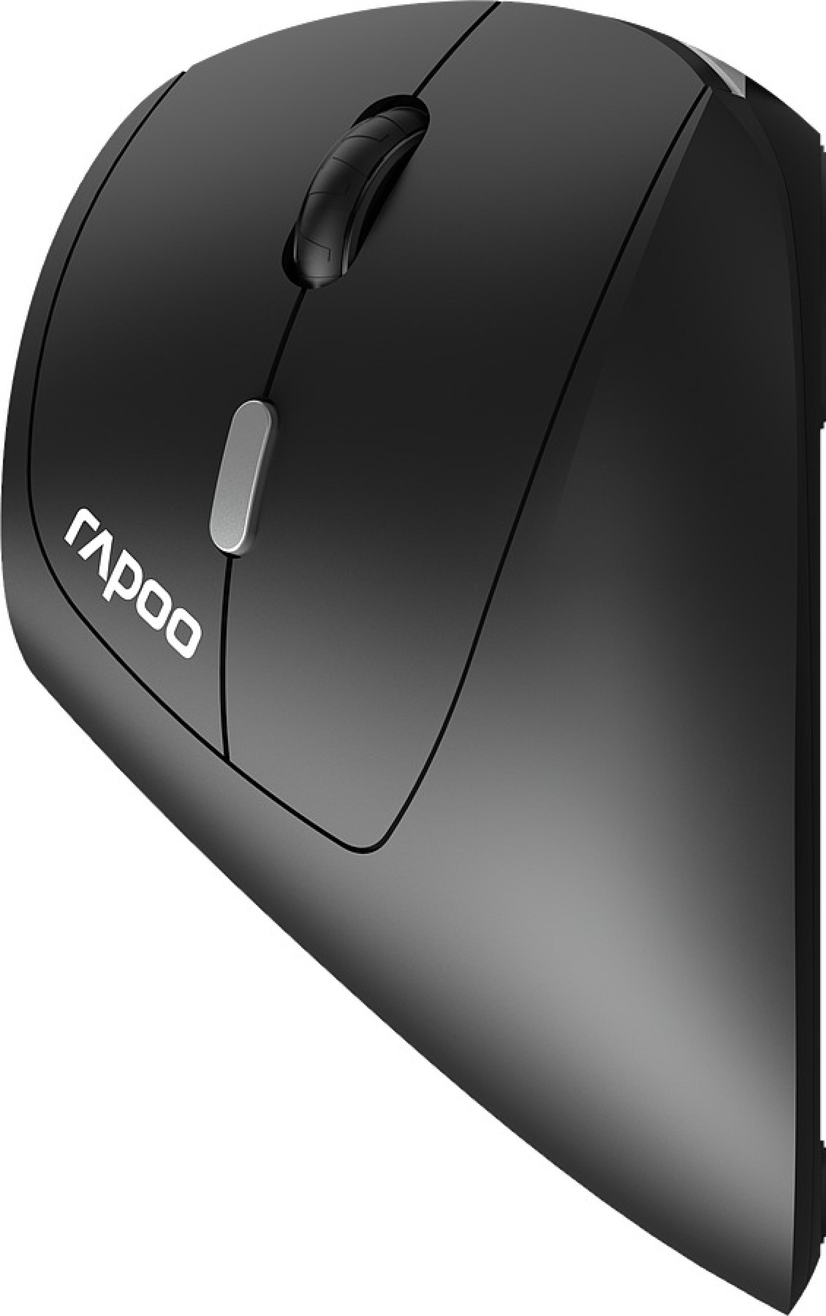 RAPOO EV250.BLK Wireless Ergonomic Mouse