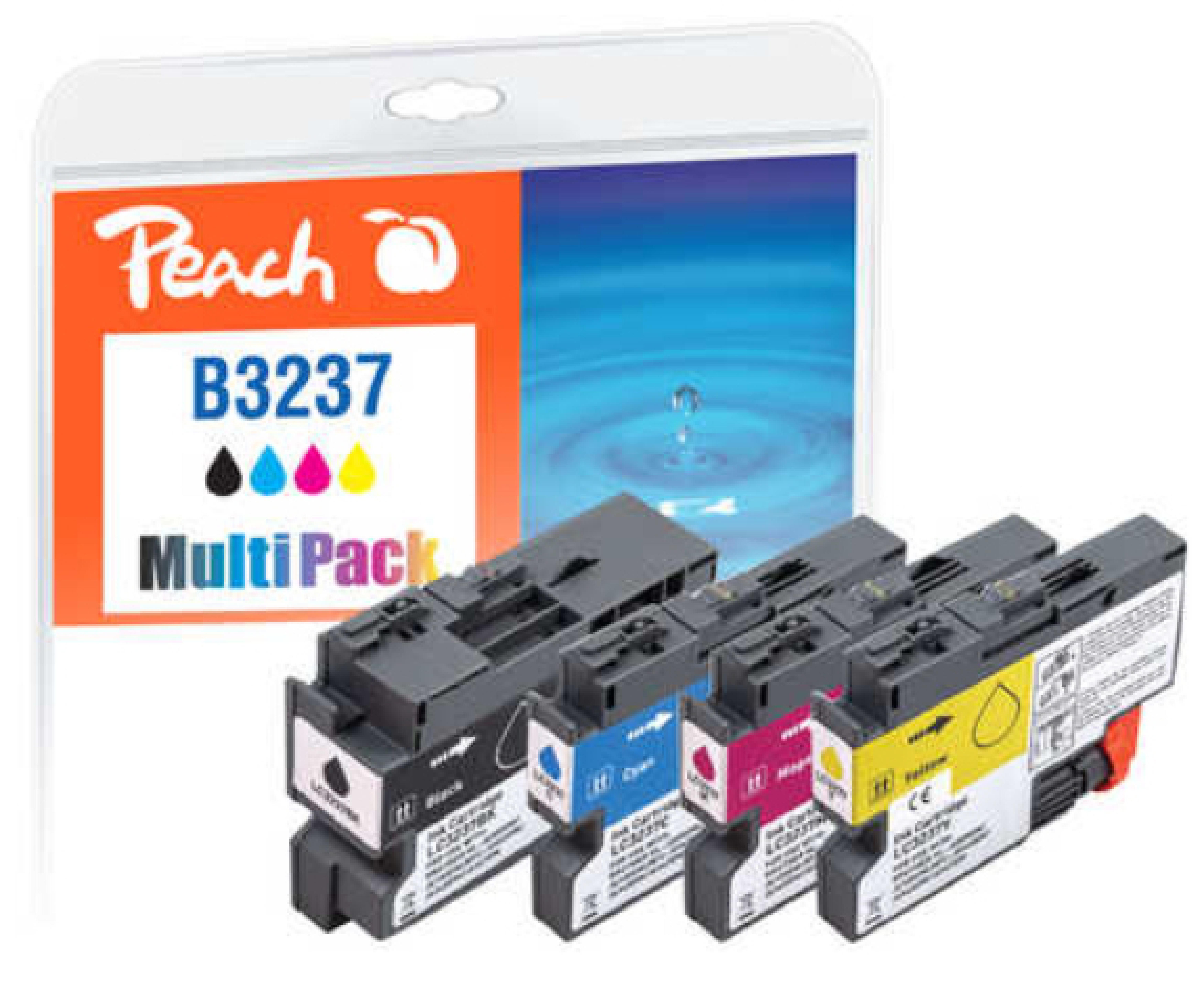 Peach Patrone Brother LC-3237, PEA, Multi-Pack, FW komp