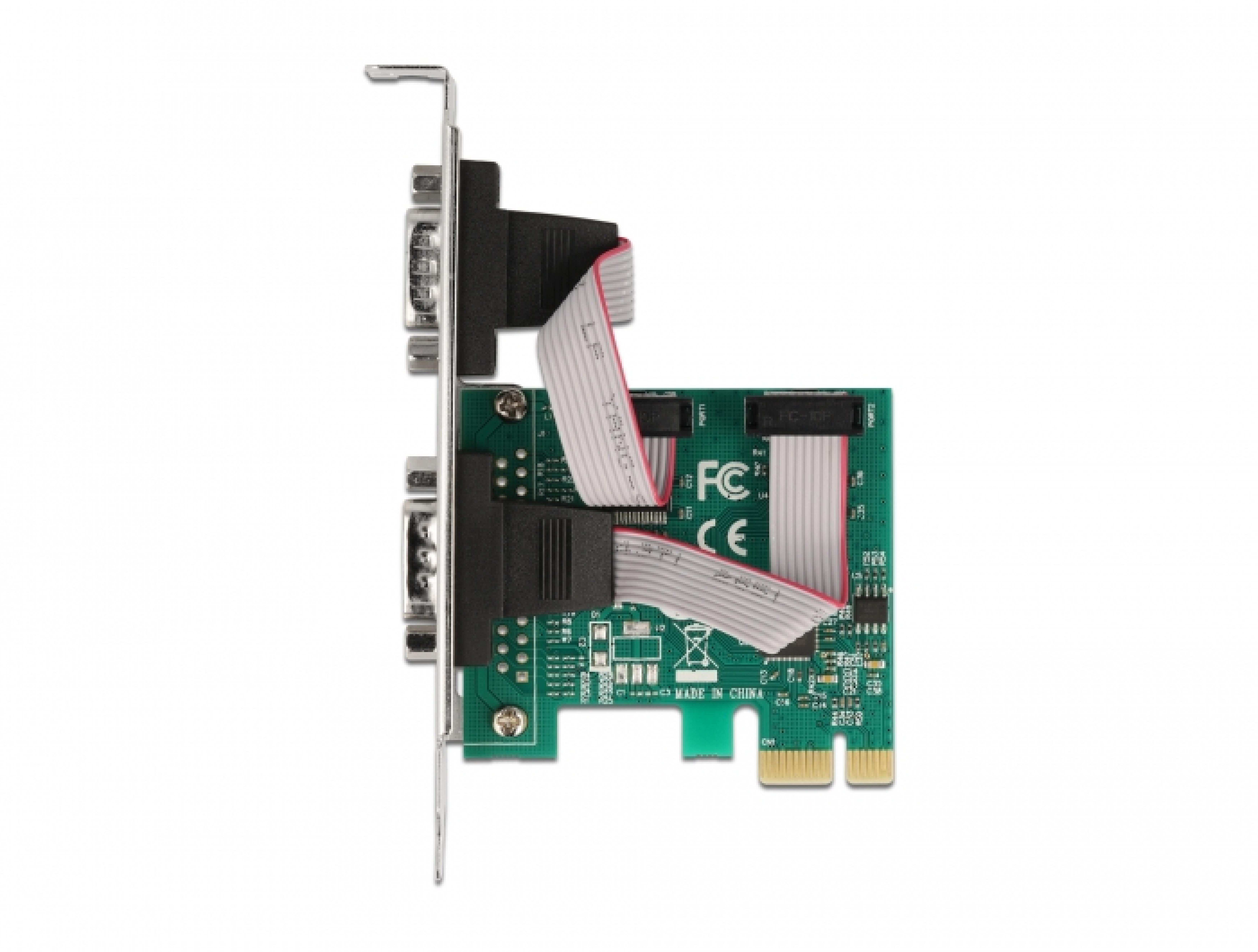 DELOCK PCI Express x1 Karte zu 2 x Seriell RS-232